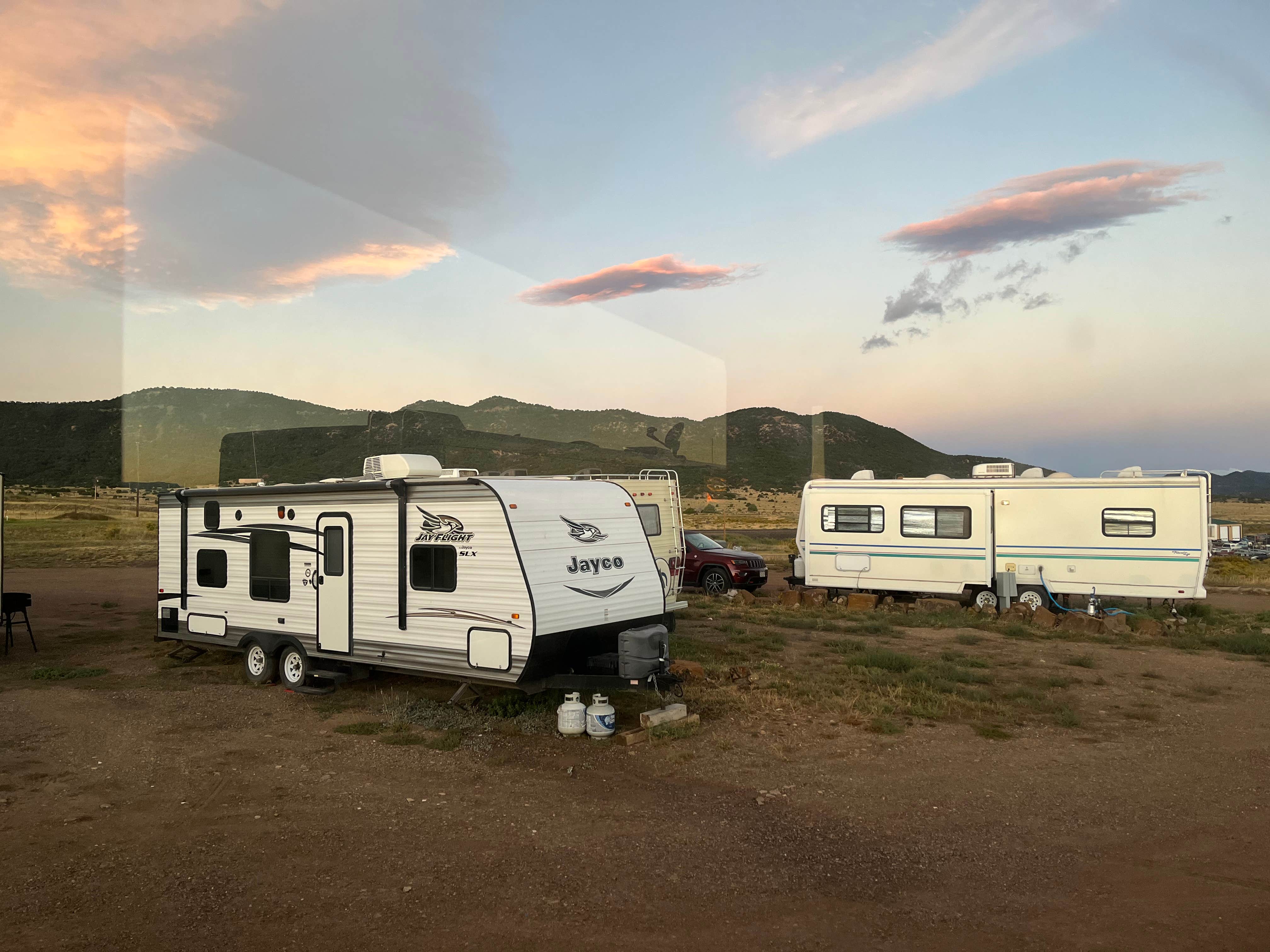 Camper submitted image from Gears RV Park and Cafe - 5