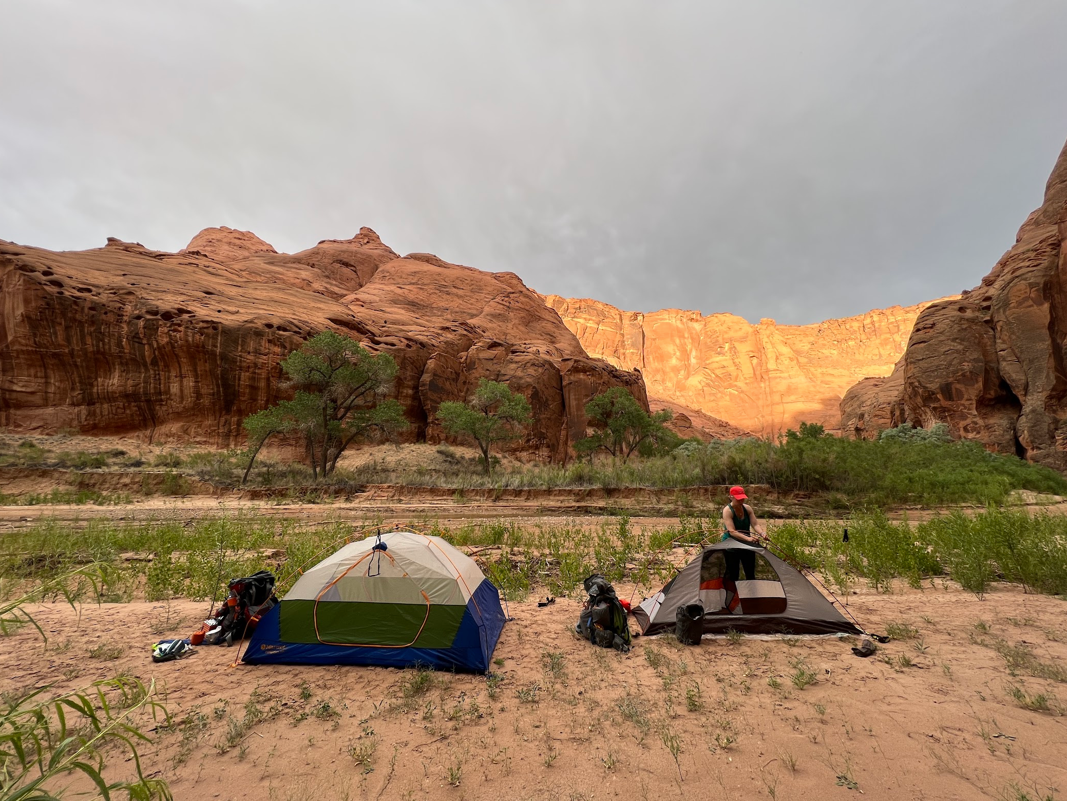 Camper-submitted photo at Paria Canyon Wilderness - The Hole Backcountry Campsite near Page, AZ