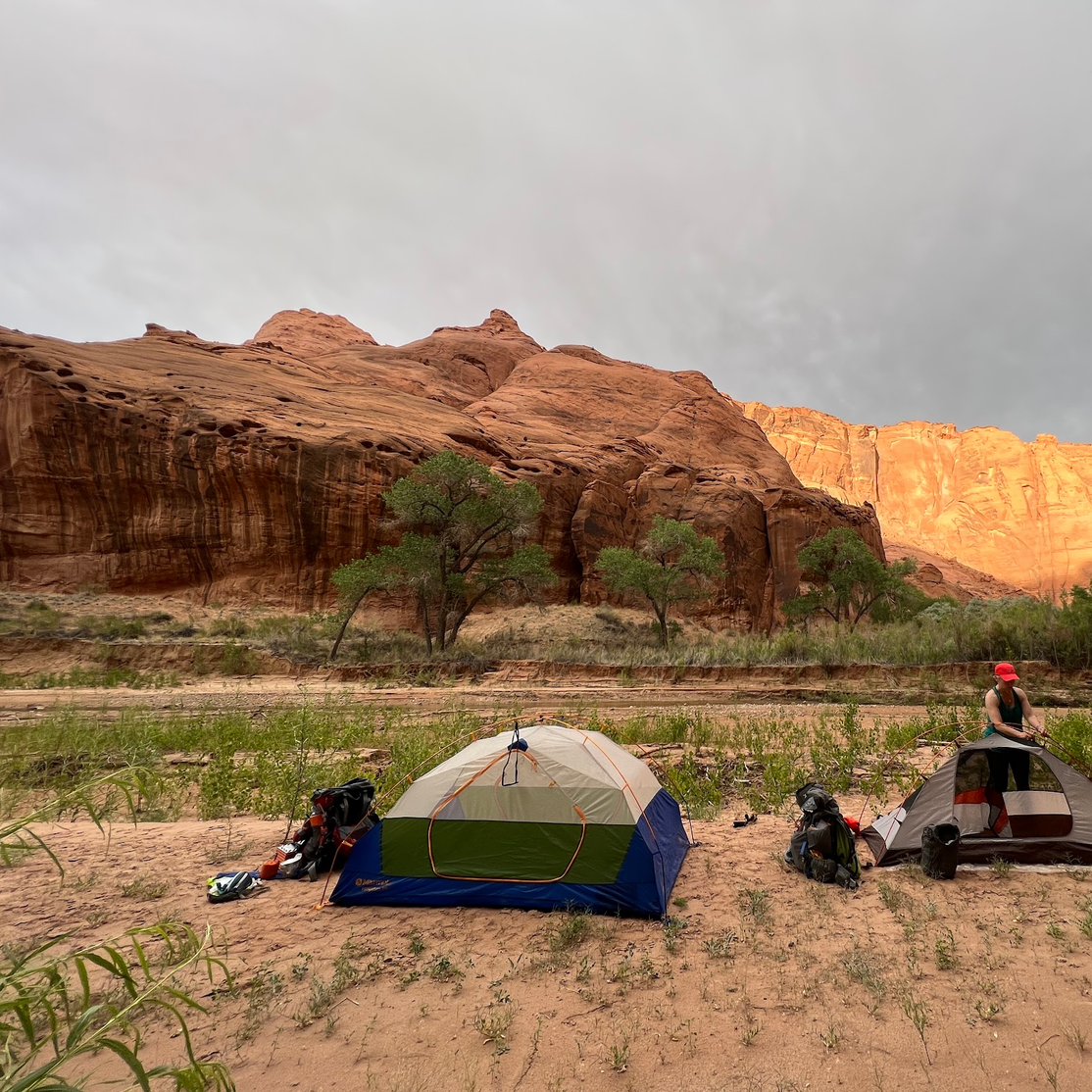 Paria Canyon Wilderness The Hole Backcountry Campsite Big Water, AZ
