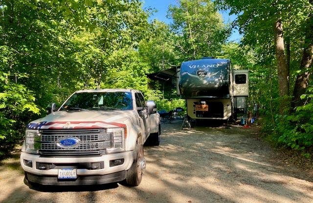 MickandKarla W.'s photo of rv camping at COE Leech Lake Reservoir Leech Lake Recreation Area near Blackduck, MN