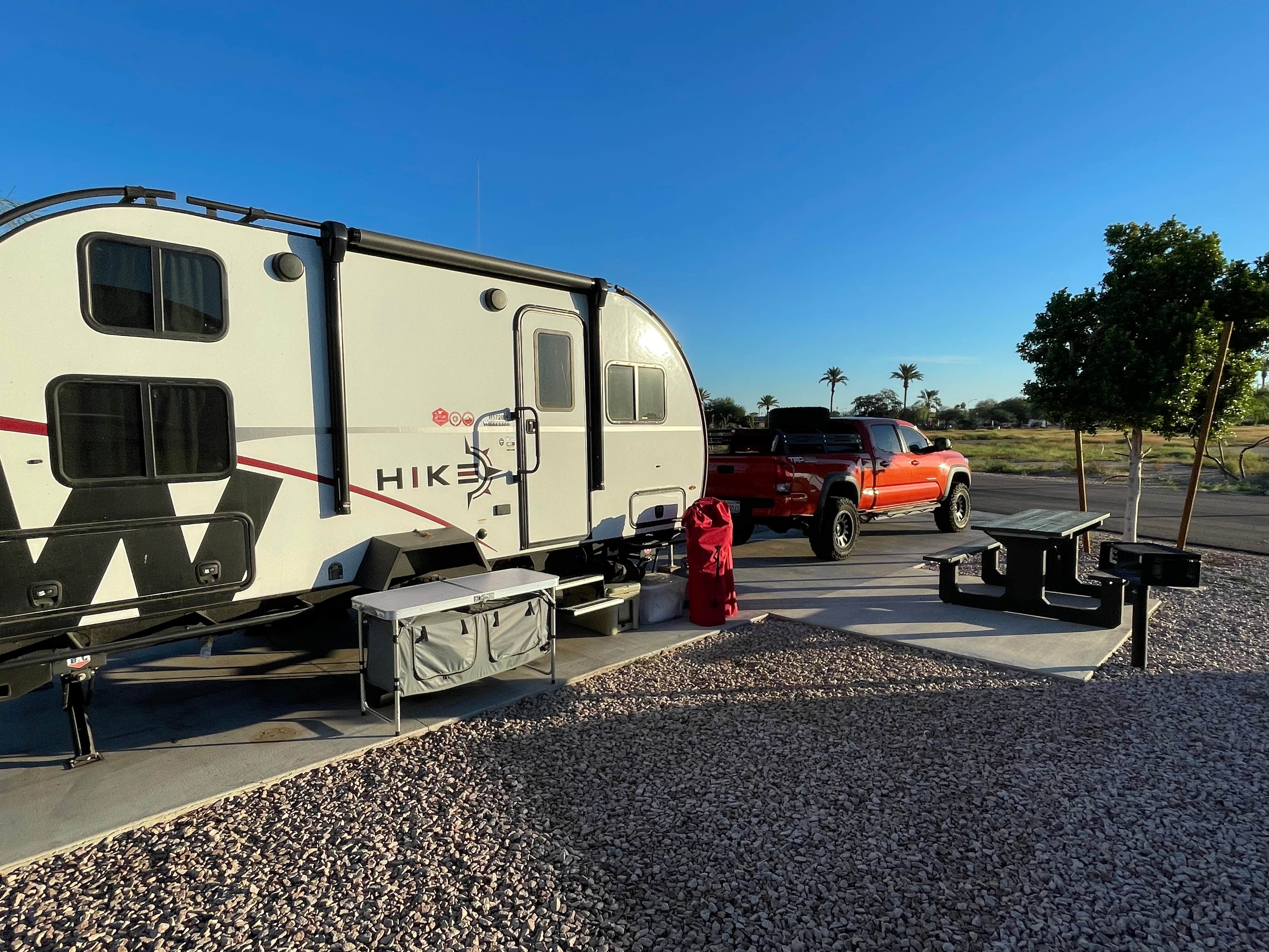 Camper-submitted photo at Saguaro Skies - Luke AFB Famcamp near Tolleson, AZ