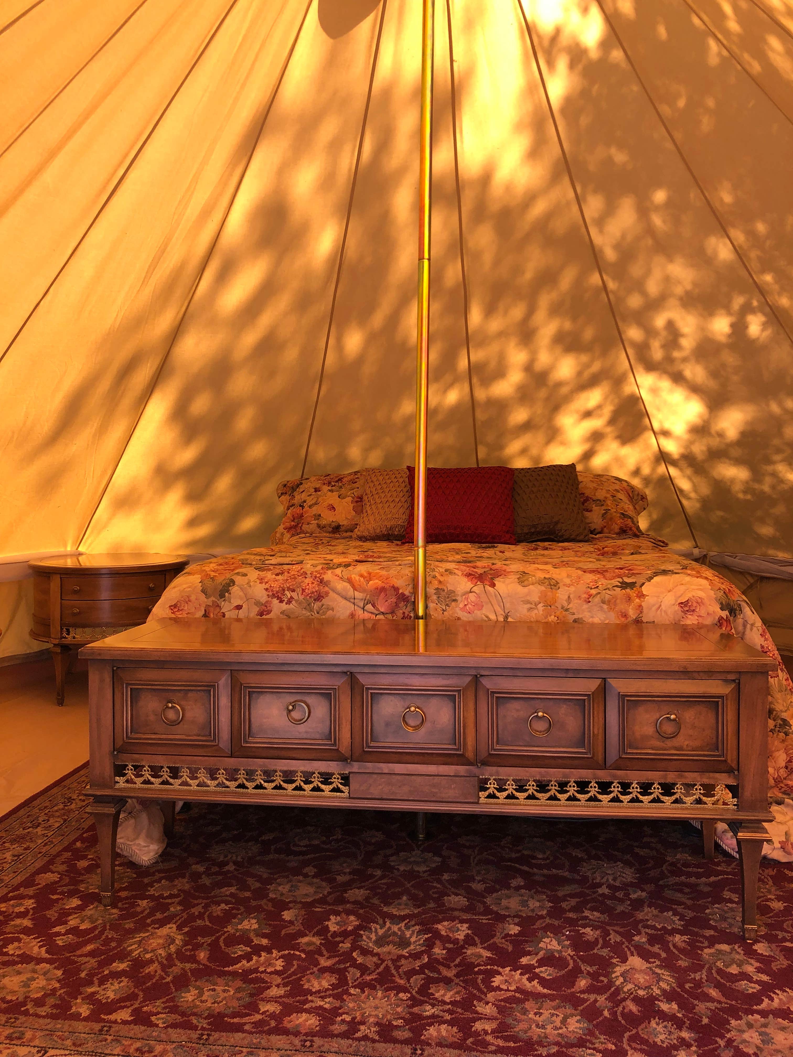 John B.'s photo of glamping accommodations at Diamond Gulch near Jackson, CA