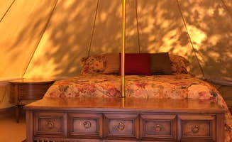 John B.'s photo of glamping accommodations at Diamond Gulch near Pine Grove, CA