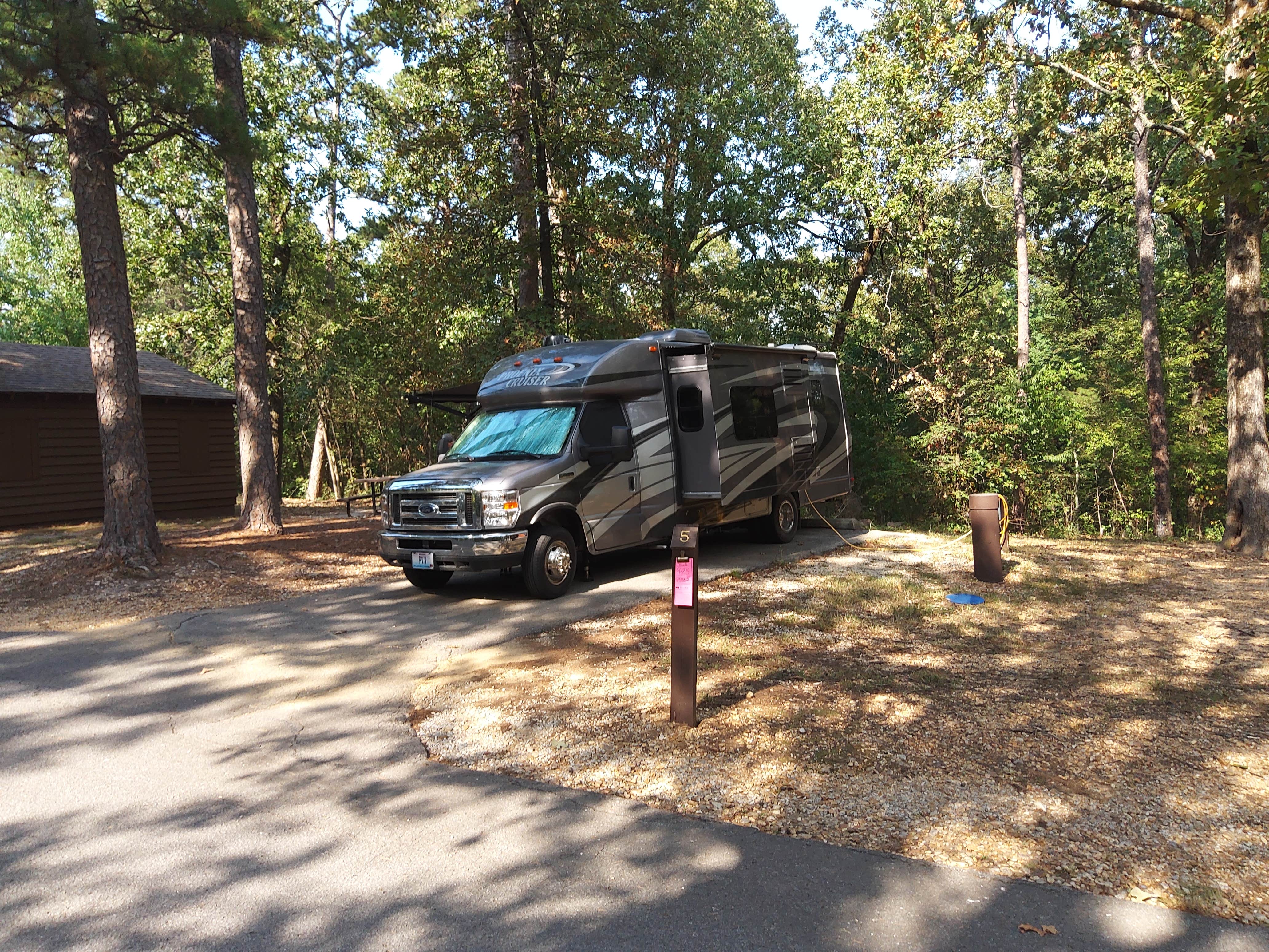 Gary P.'s photo of rv camping at Crowley's Ridge State Park Campground near Walcott, AR