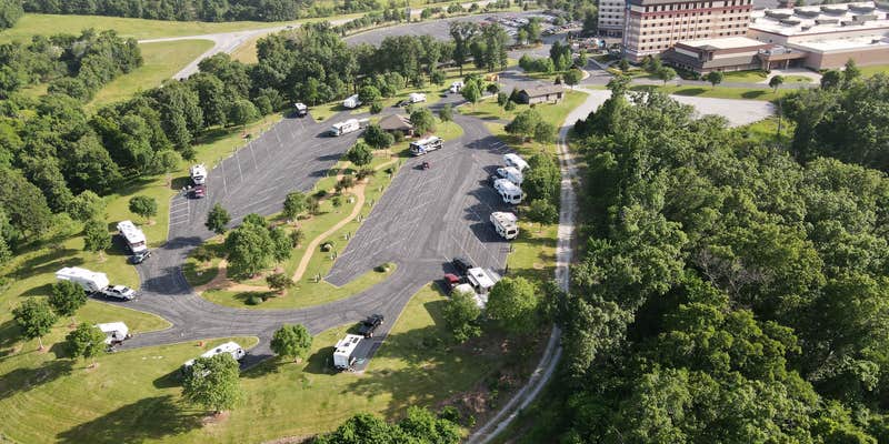 Camper submitted image from Whispering Woods RV Park