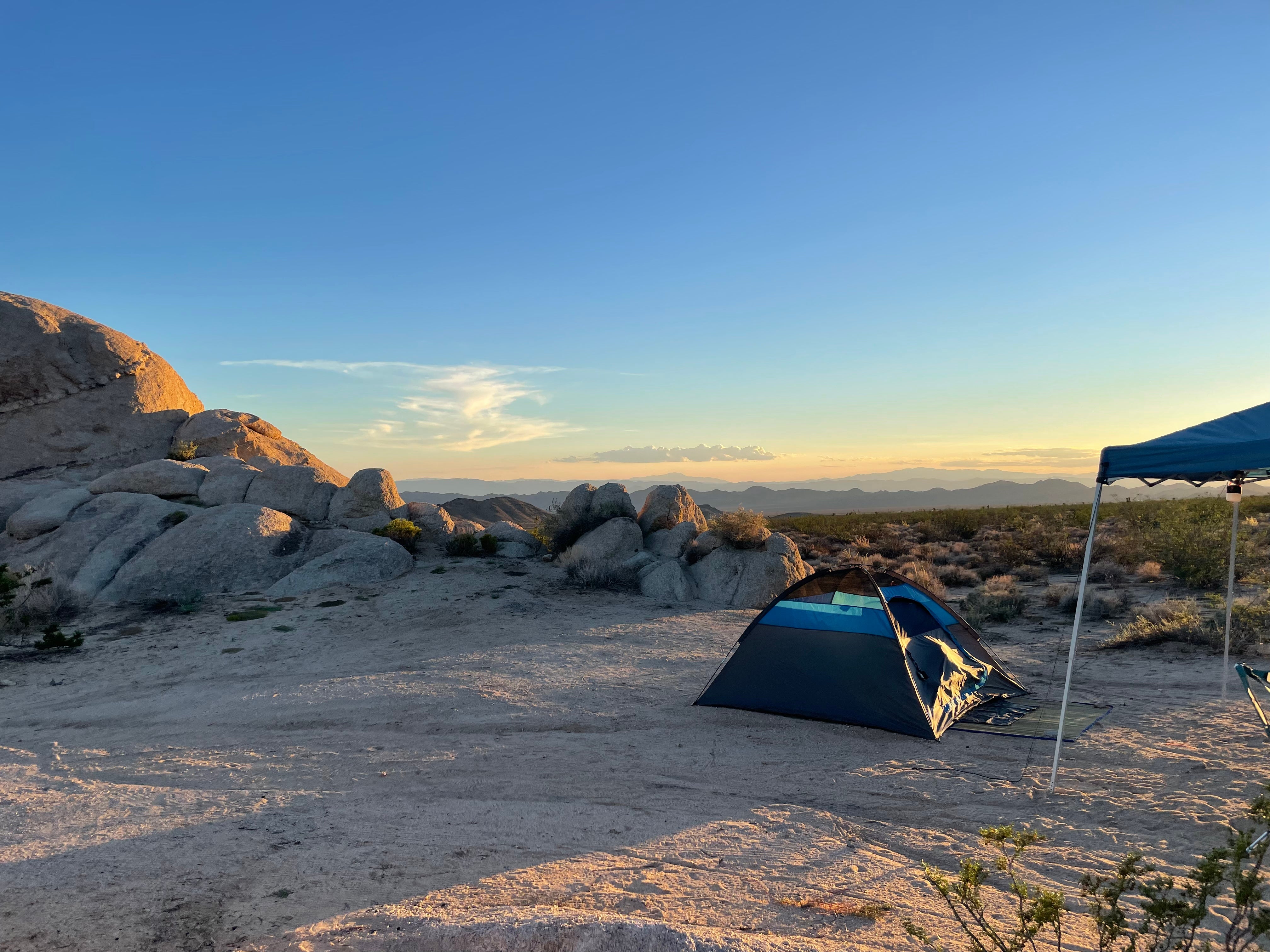Camper submitted image from Kelbaker Boulders Dispersed — Mojave National Preserve - 1