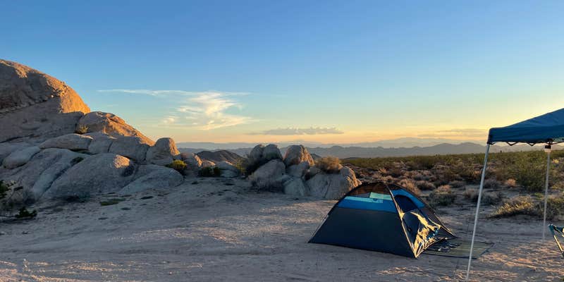Camper submitted image from Kelbaker Boulders Dispersed — Mojave National Preserve