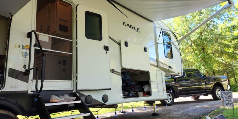 Camper submitted image from Arrow Rock State Historic Site Campground