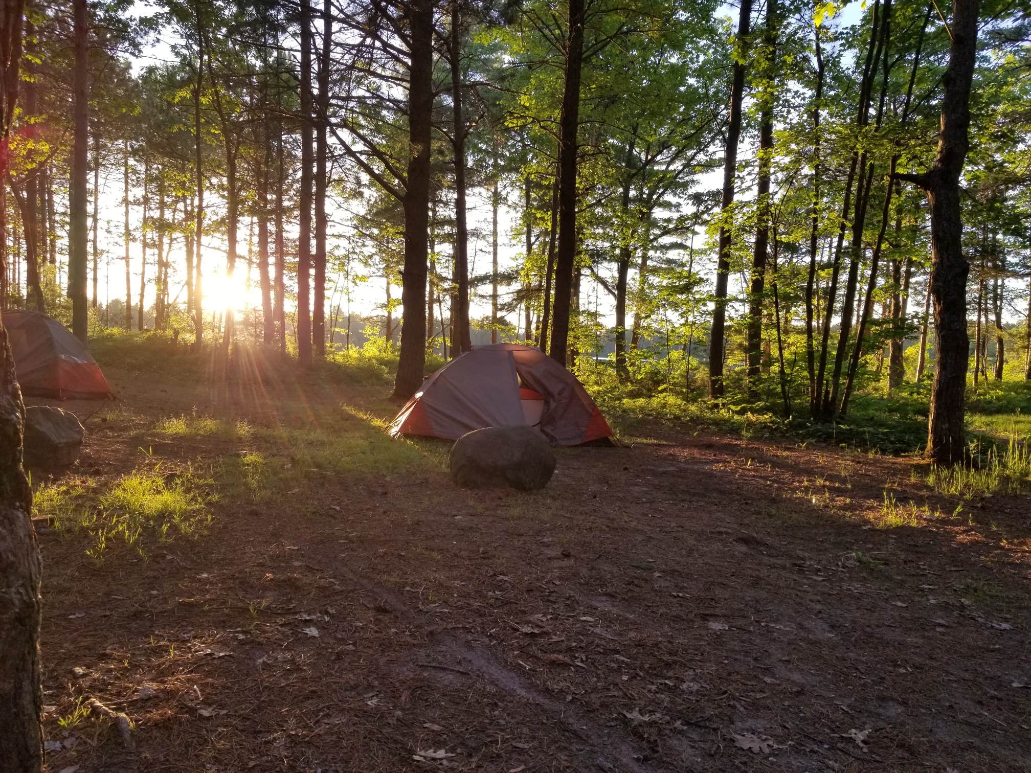 Mike B.'s photo at Andrus Lake State Forest Campground near Eckerman, MI