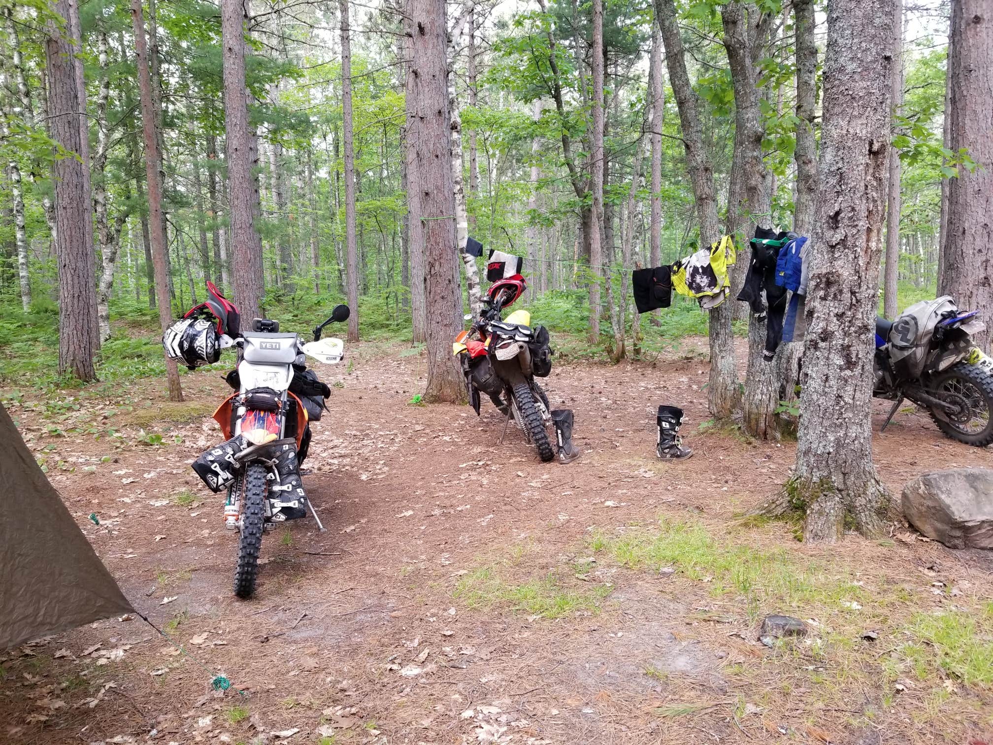 Camper-submitted photo at Andrus Lake State Forest Campground near Paradise, MI