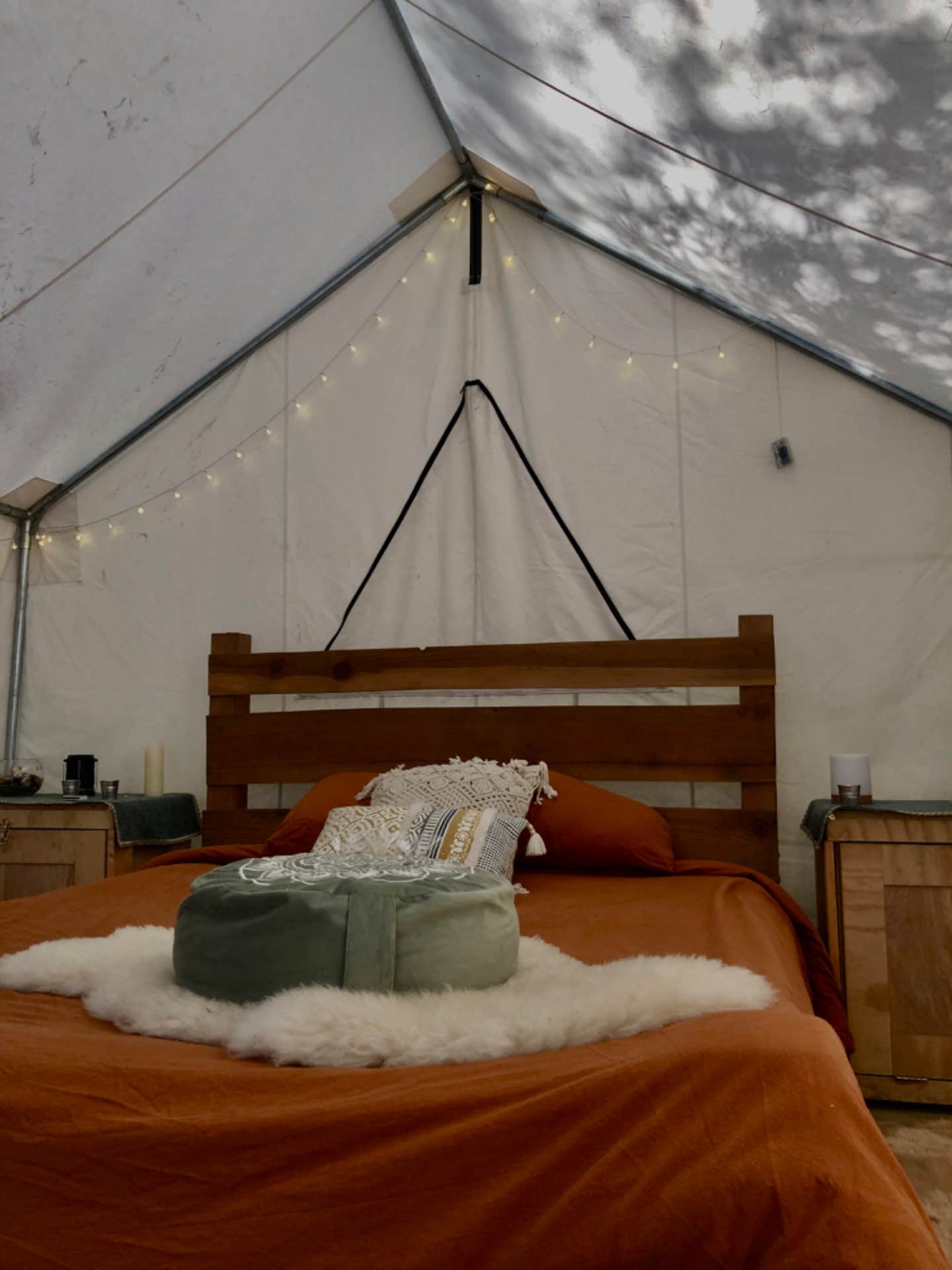 The Dyrt's photo at Tentrr Signature Site - Artemis, Cozy Tent in the Redwoods, Pure Gold near Mount Hermon, CA