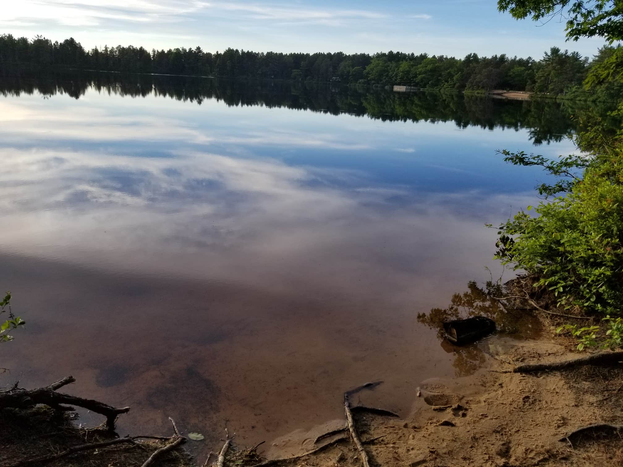 Camper-submitted photo at Andrus Lake State Forest Campground near Paradise, MI