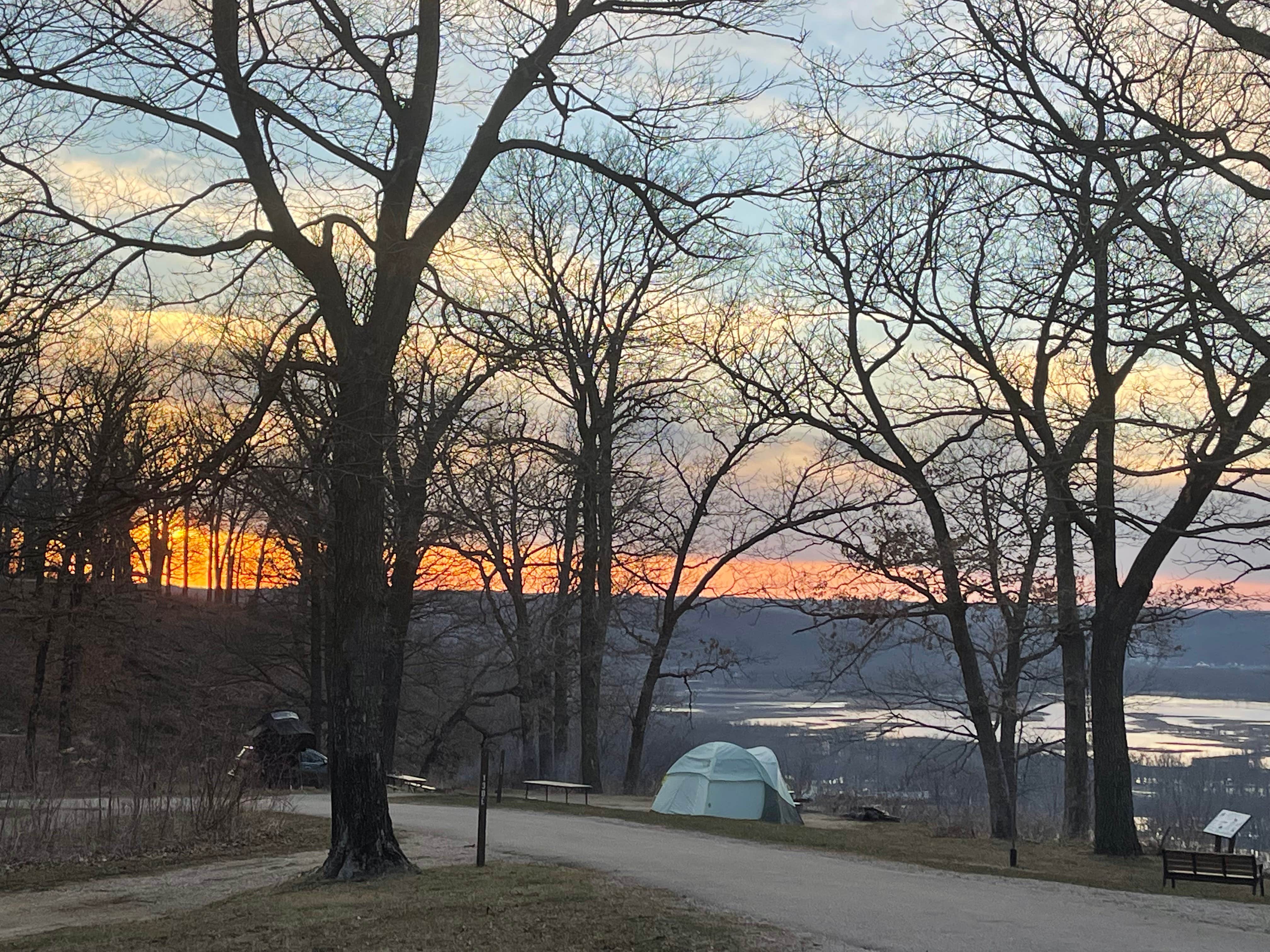 Patty M.'s photo at Wisconsin Ridge Campground — Wyalusing State Park near Cassville, WI