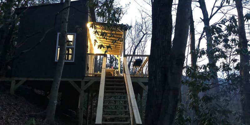 Camper submitted image from Smoky Mountain Sky Camp