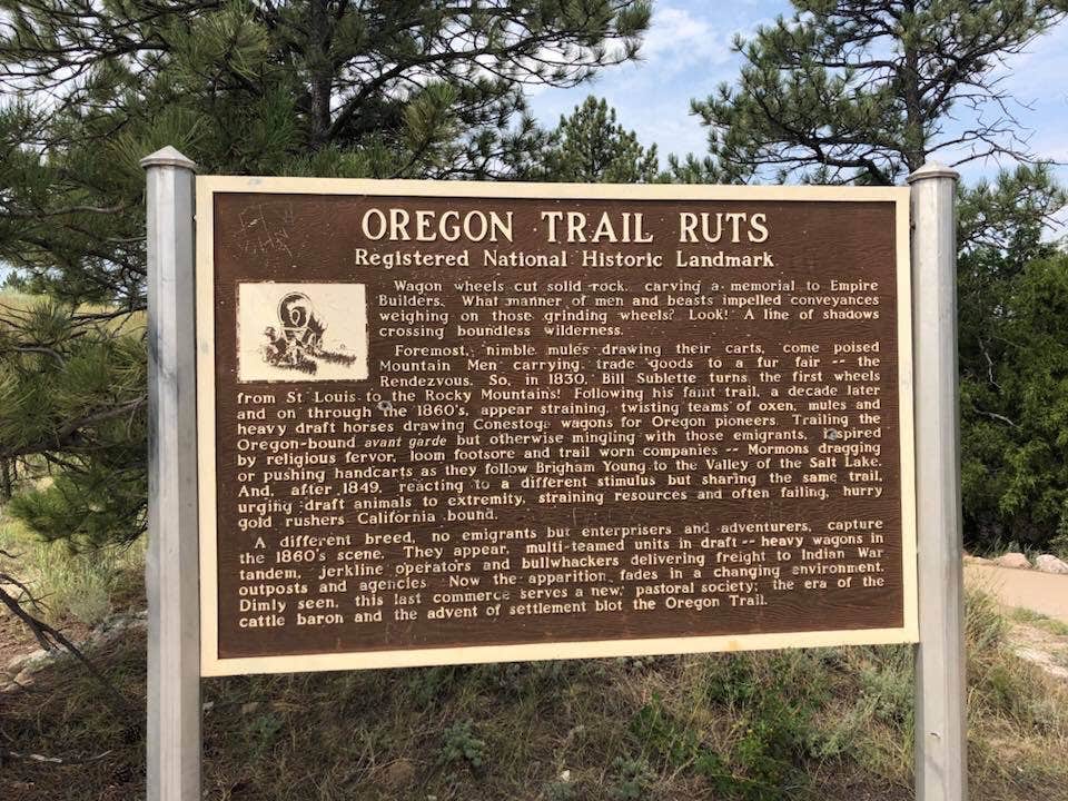 Camper-submitted photo at Guernsey State Park Campground near Fort Laramie, WY