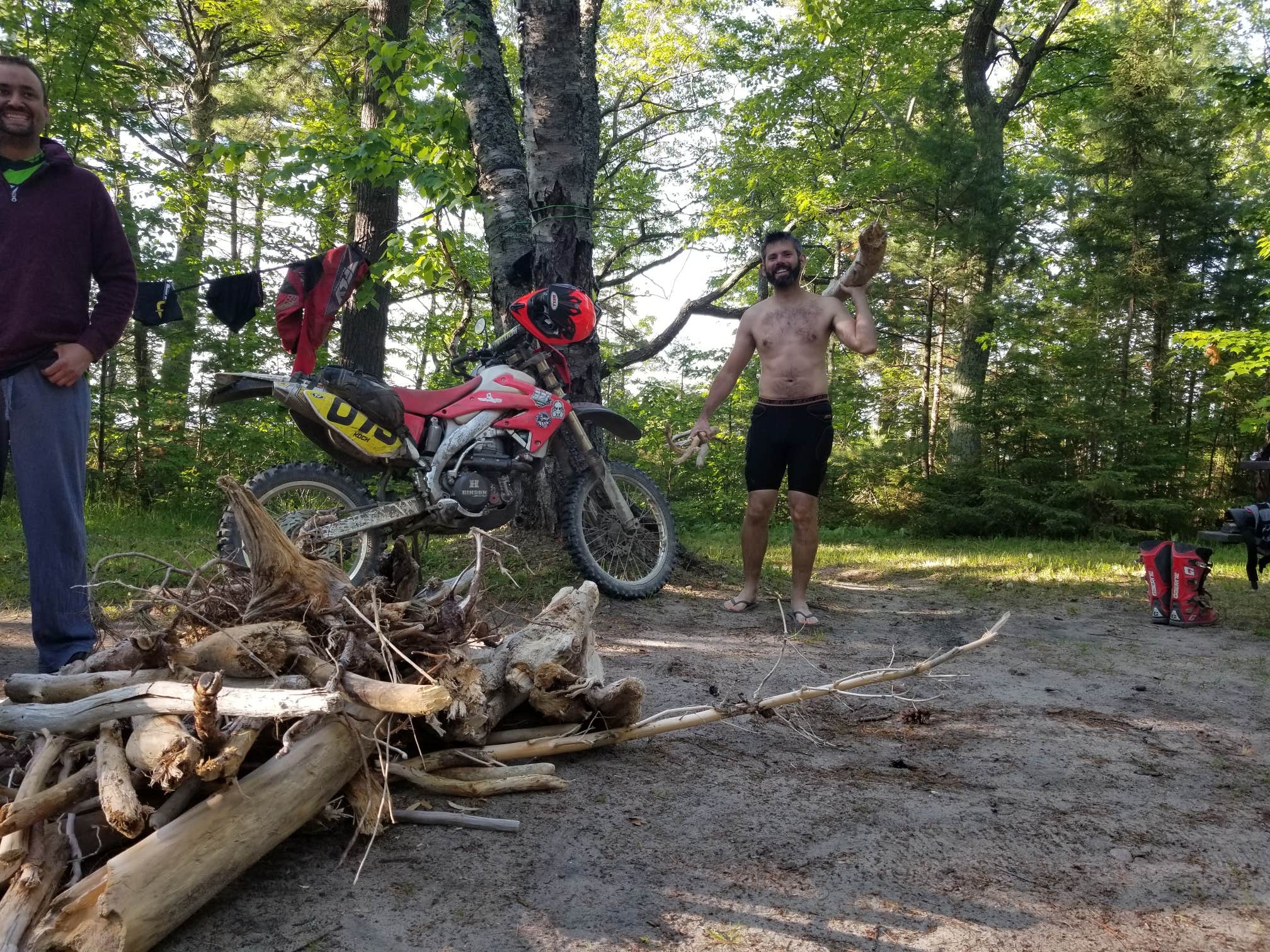 Camper submitted image from Lake Superior State Forest Campground - 4