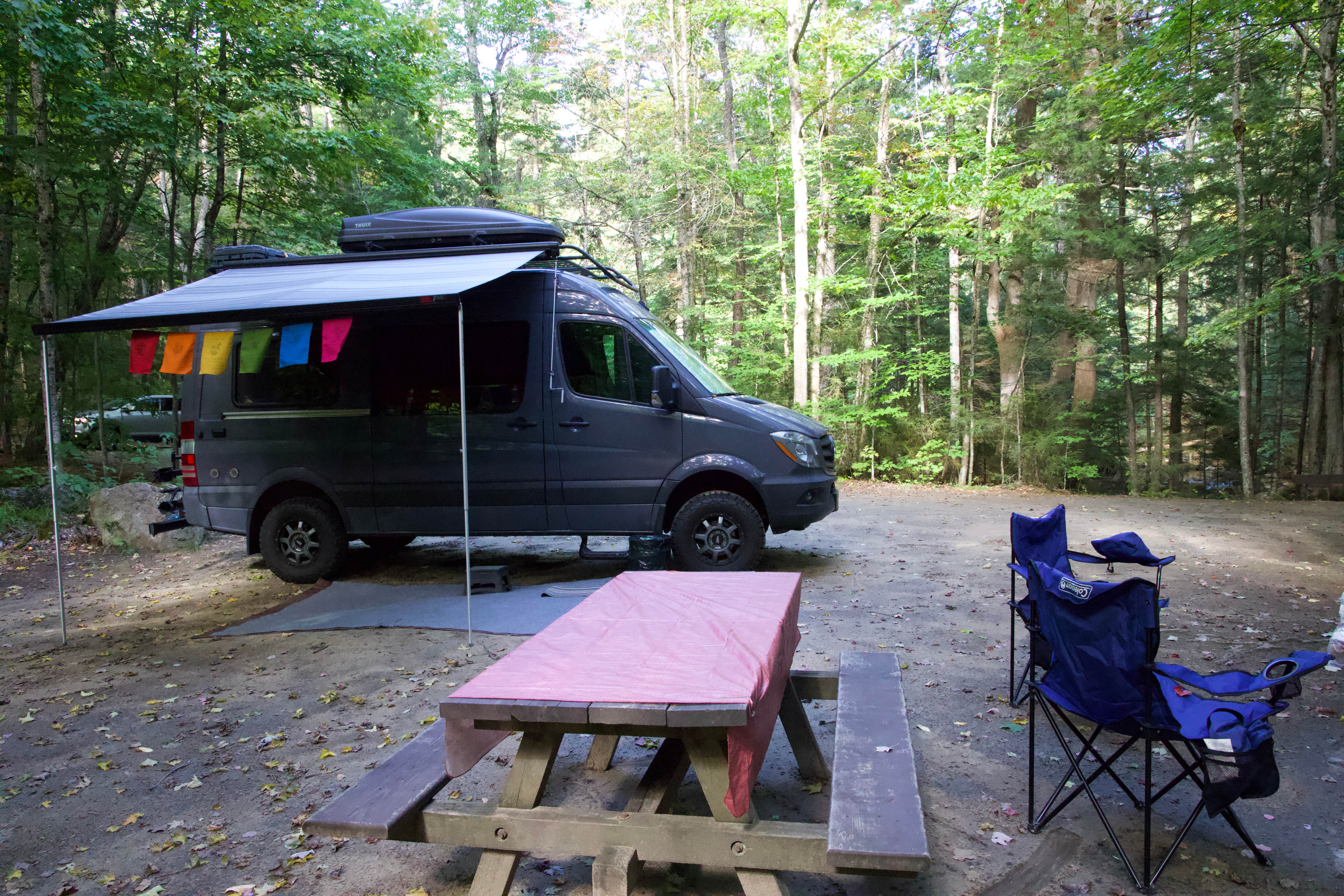 Dana M.'s photo of rv camping at Lewey Lake Campground near Pottersville, NY