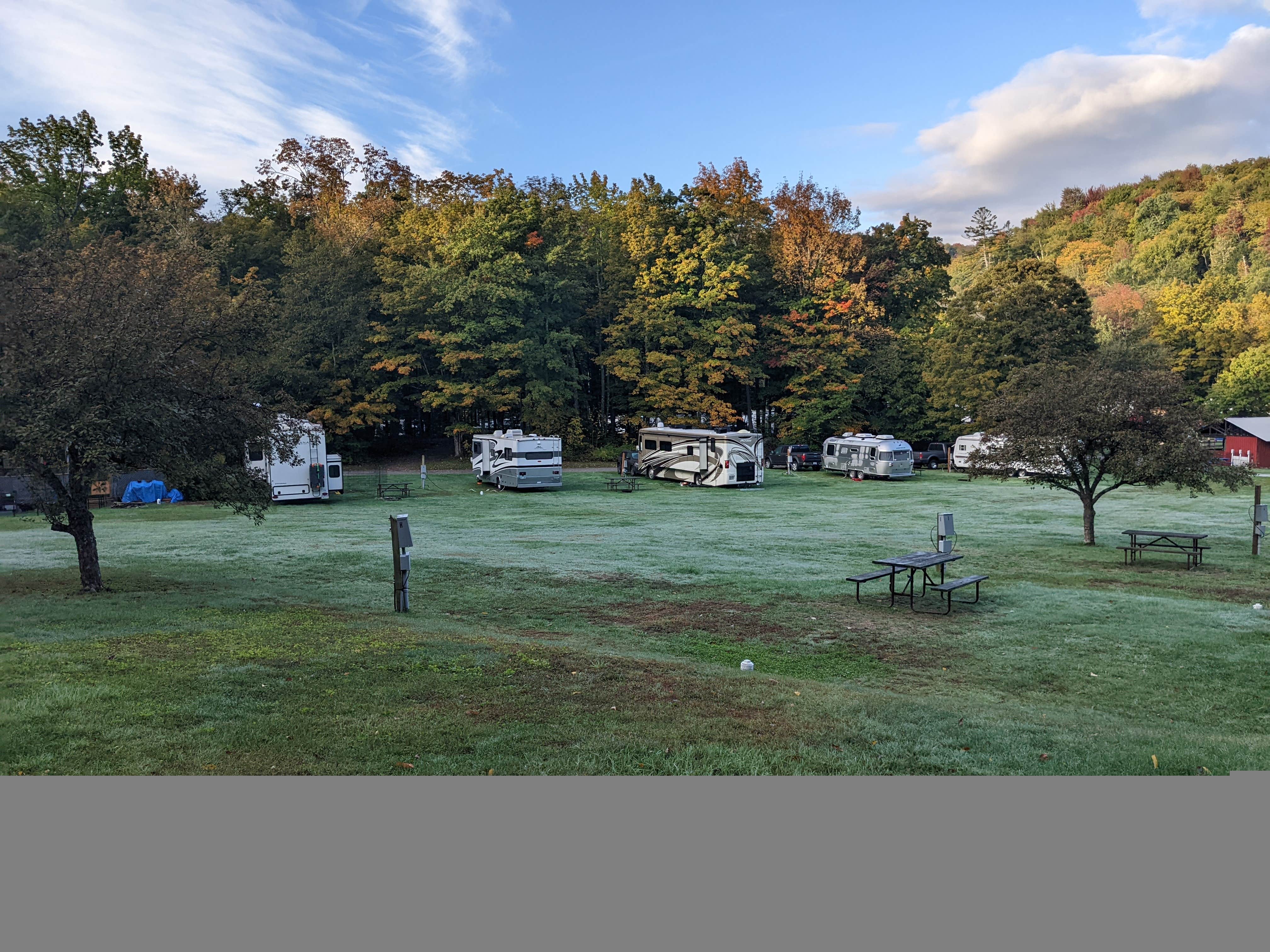 Camper submitted image from Horseshoe Acres Campground - 3