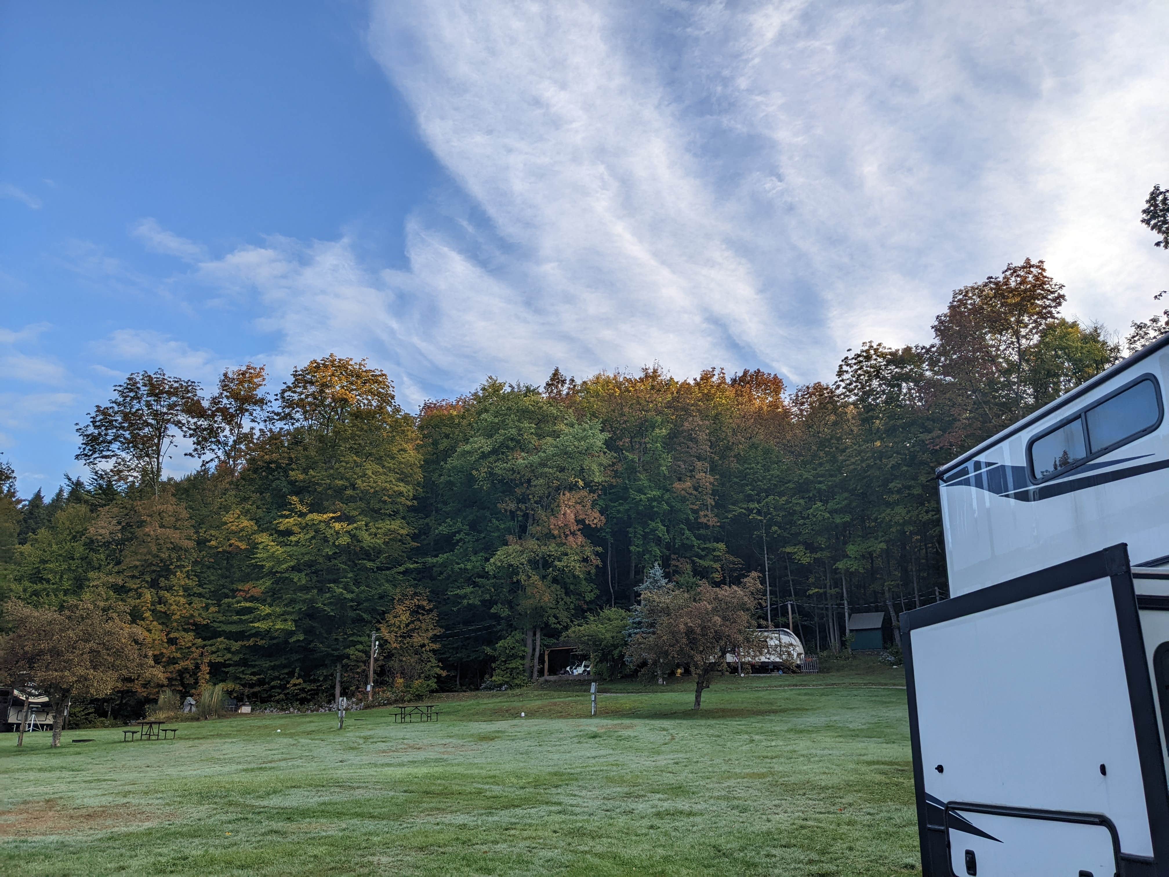 Camper-submitted photo at Horseshoe Acres Campground near Weston, VT