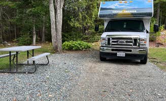Stephanie's photo of rv camping at Timberland Acres RV Park near Stillwater, ME