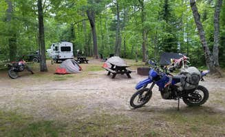 Mike B.'s photo of rv camping at Lake Superior State Forest Campground near Newberry, MI