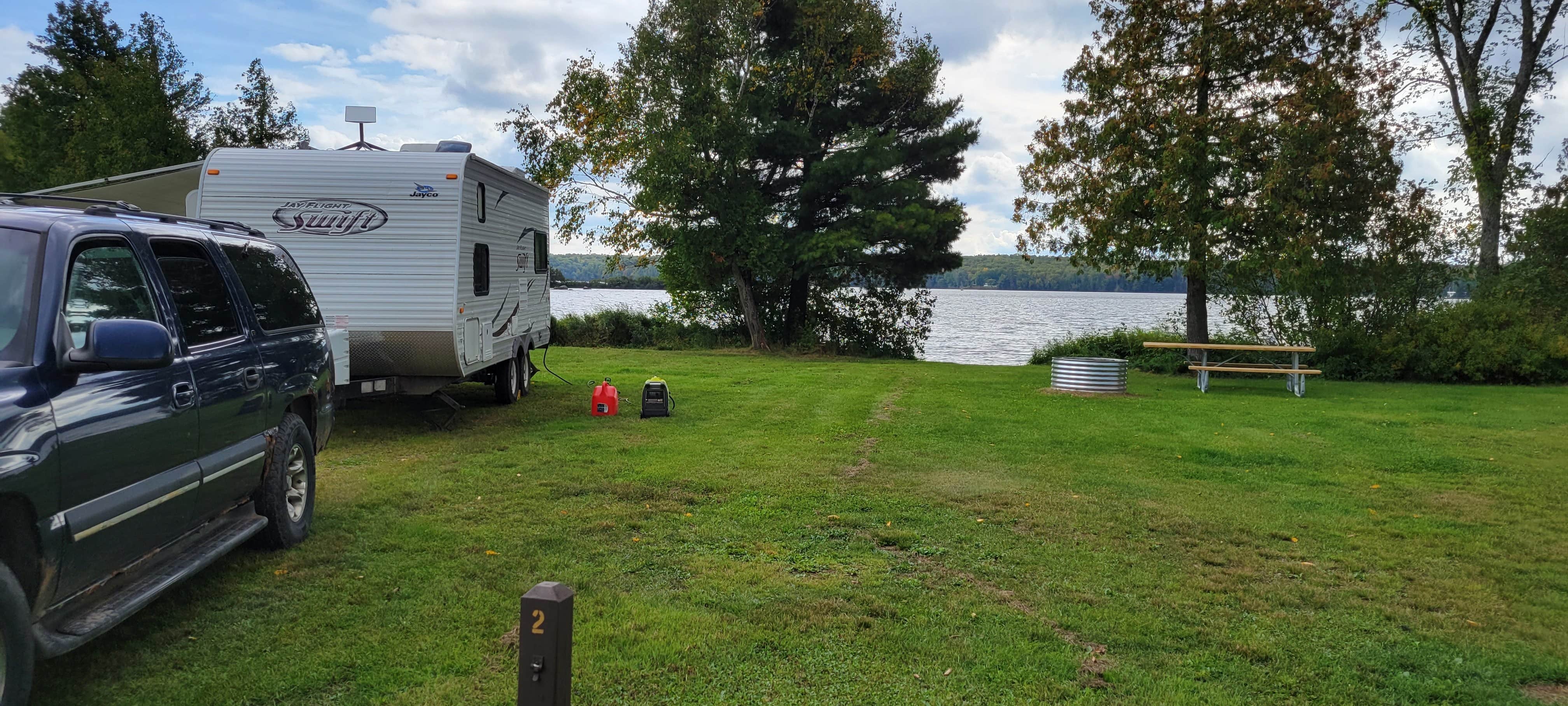 Camper-submitted photo at Beaufort Lake State Forest Campground near Champion, MI