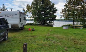 Nikki P.'s photo of rv camping at Beaufort Lake State Forest Campground near Crystal Falls, MI