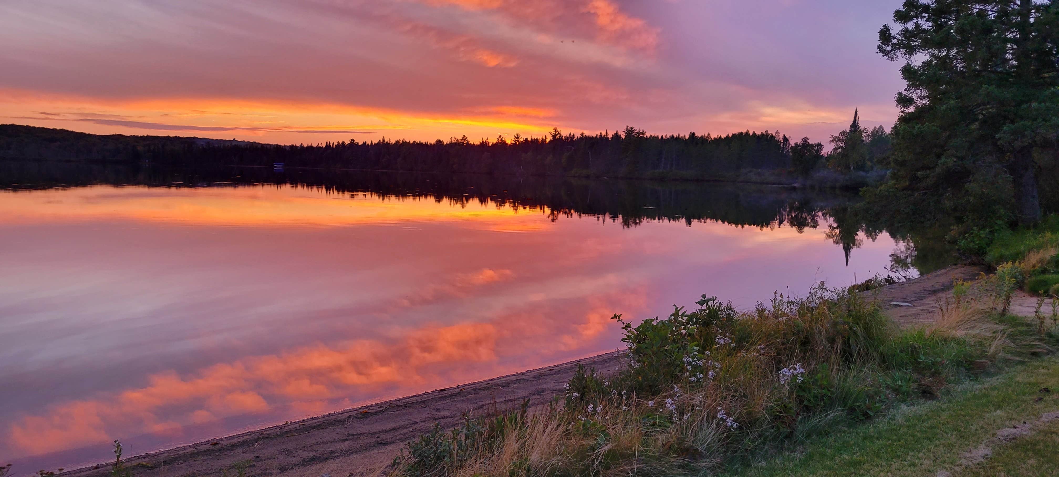 Camper-submitted photo at Beaufort Lake State Forest Campground near Champion, MI
