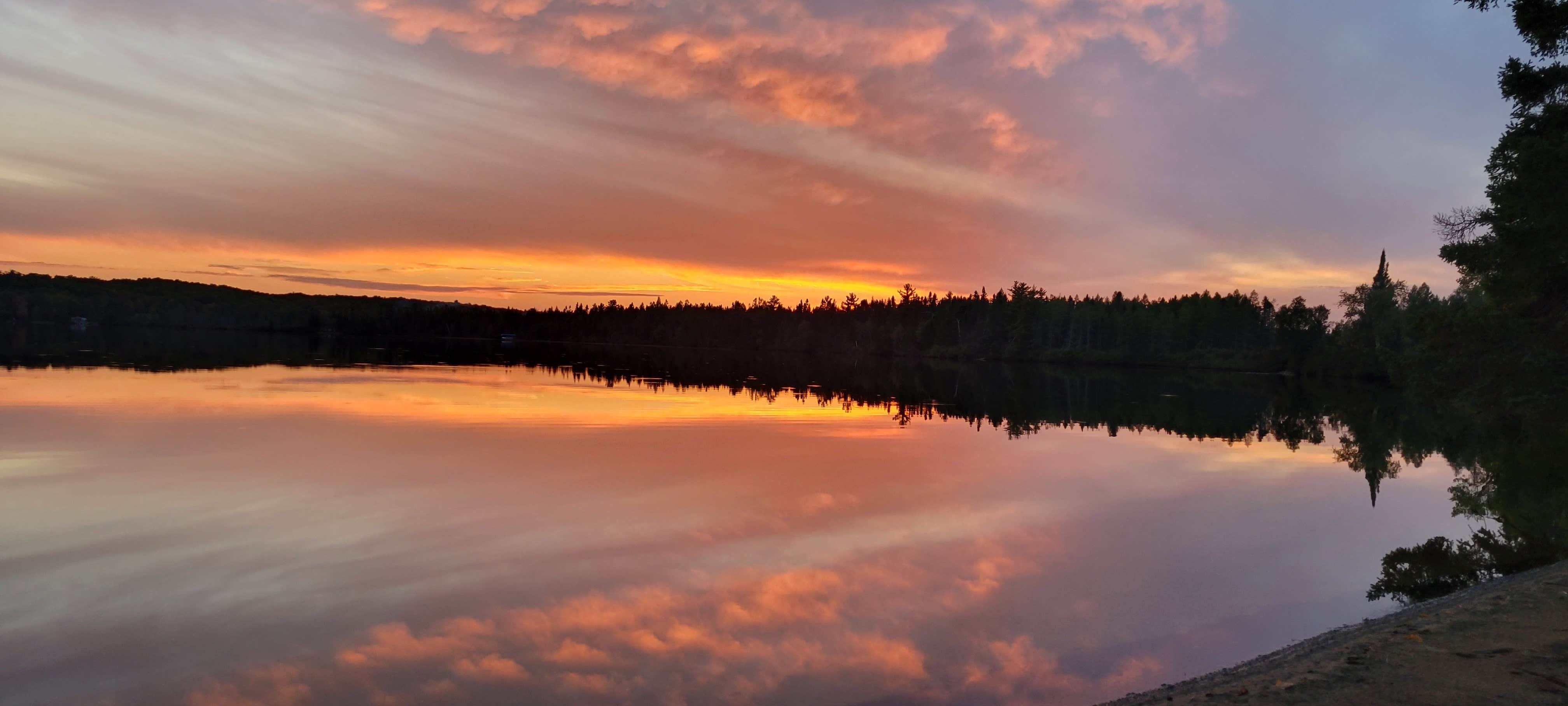 Camper-submitted photo at Beaufort Lake State Forest Campground near Champion, MI