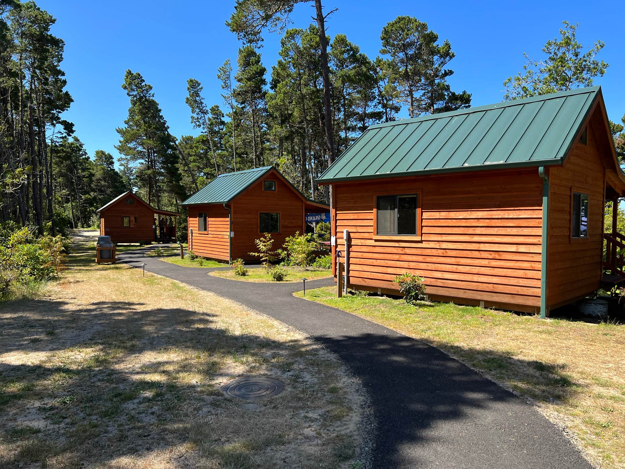 Jodi L.'s photo of glamping accommodations at Harbor Vista Campground - a Lane County Park near Coos Bay, OR