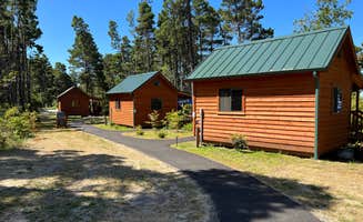 Jodi L.'s photo of glamping accommodations at Harbor Vista Campground - a Lane County Park near Newport, OR