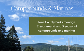 Camping near Sharps Creek: Baker Bay Campgrounds & Marina - a Lane County Park, El Dorado Lake, Oregon
