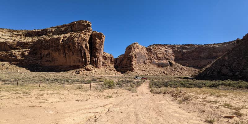 Camper submitted image from Buckhorn Draw Designated Group Campsite #12