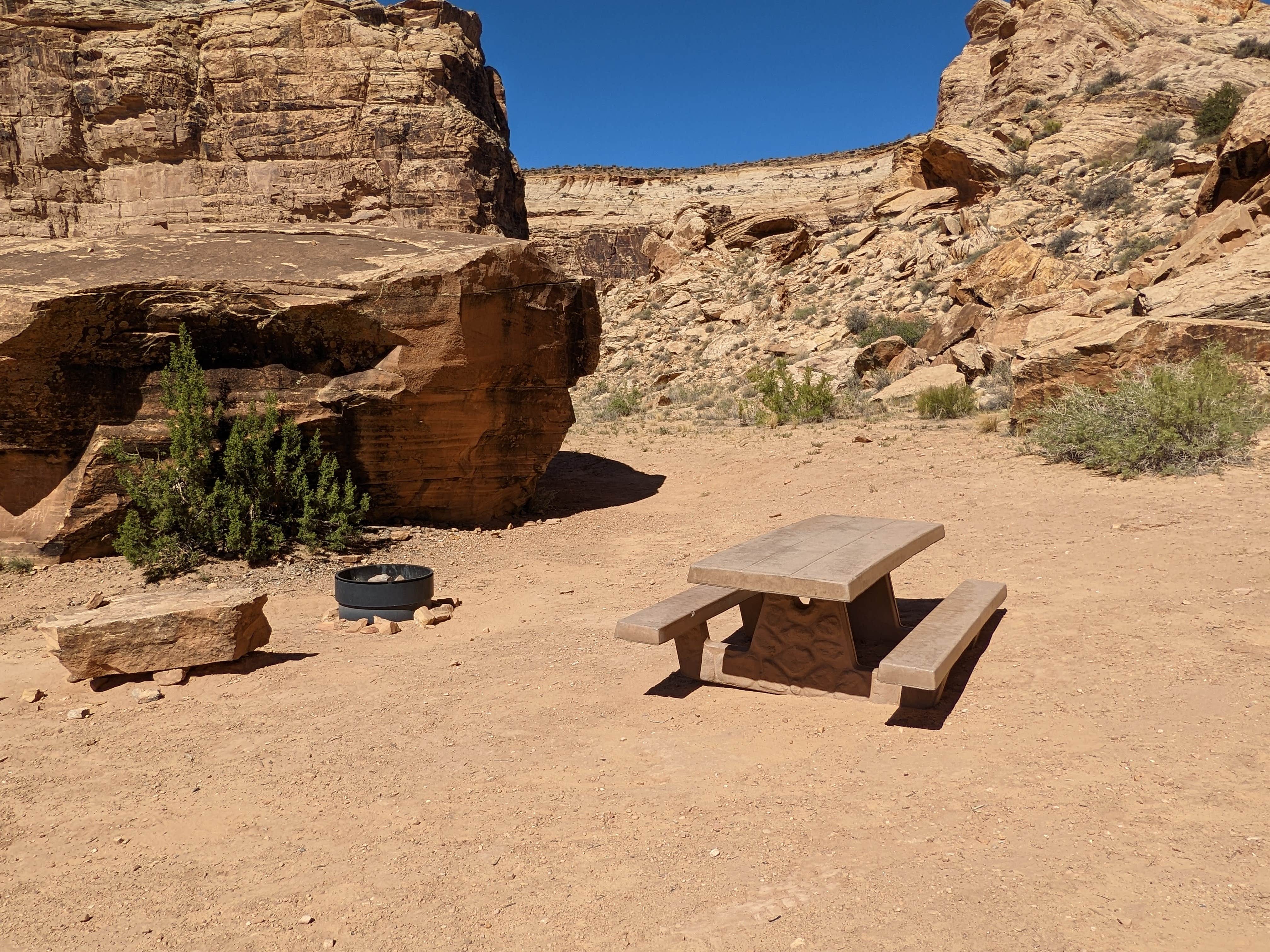 Camper-submitted photo at Buckhorn Draw Designated Campsite #14 near Ferron, UT