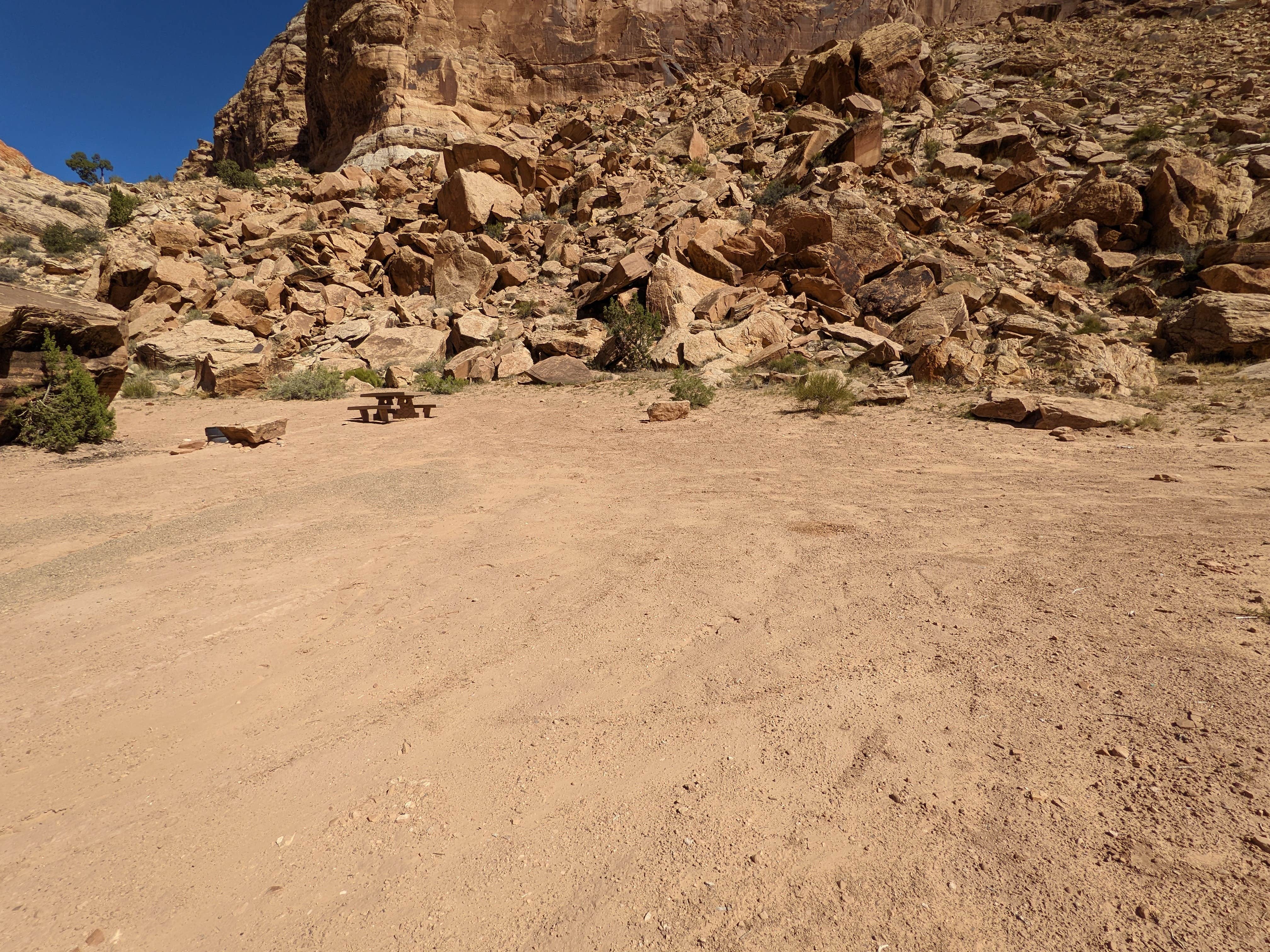 Camper-submitted photo at Buckhorn Draw Designated Campsite #14 near Ferron, UT