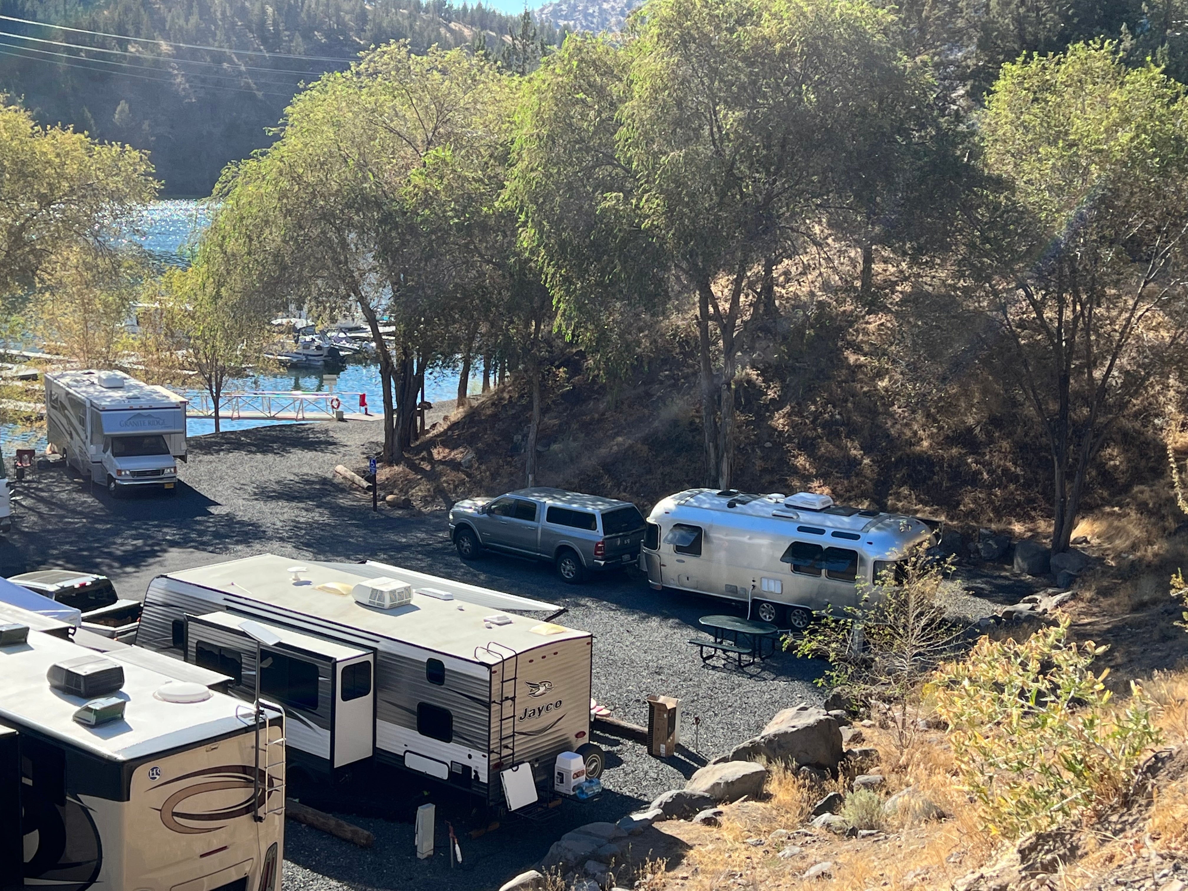 Camper submitted image from Lake Simtustus RV Park - 1