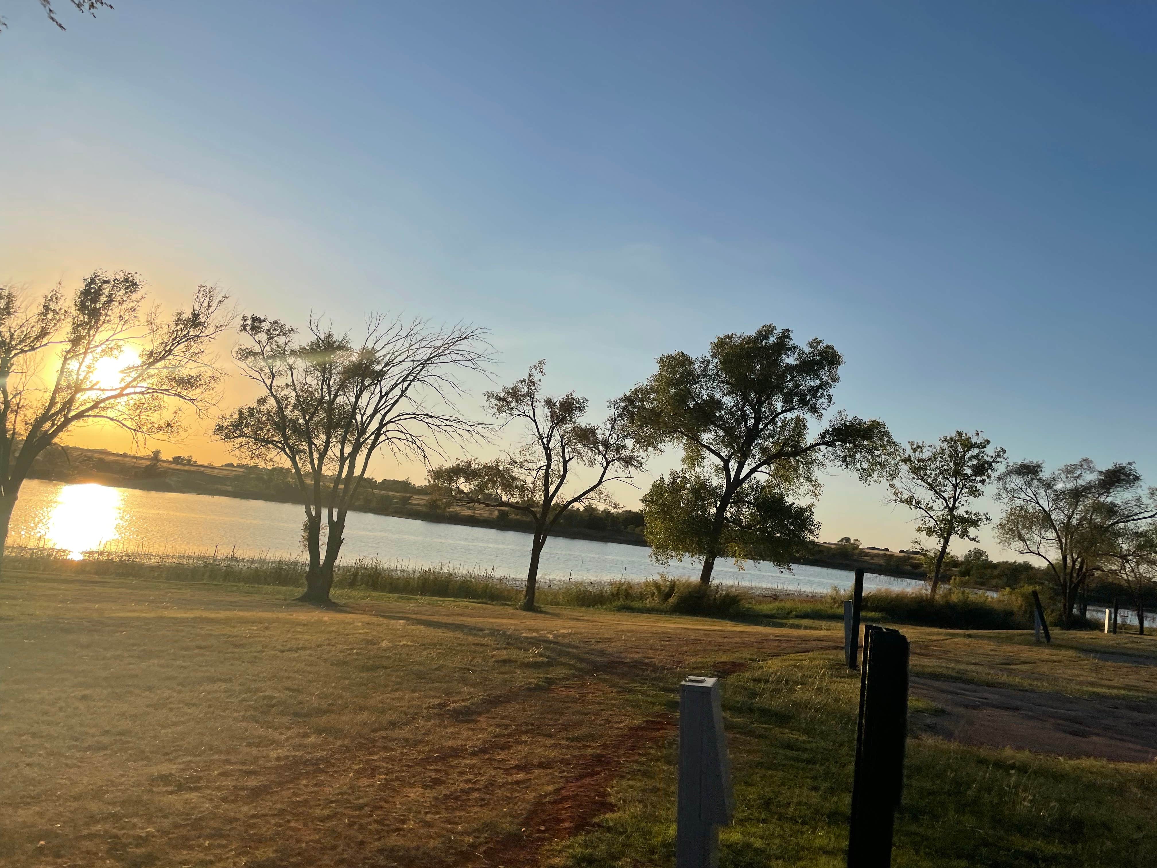 Camper-submitted photo at Elk City Lake Park near Foss, OK