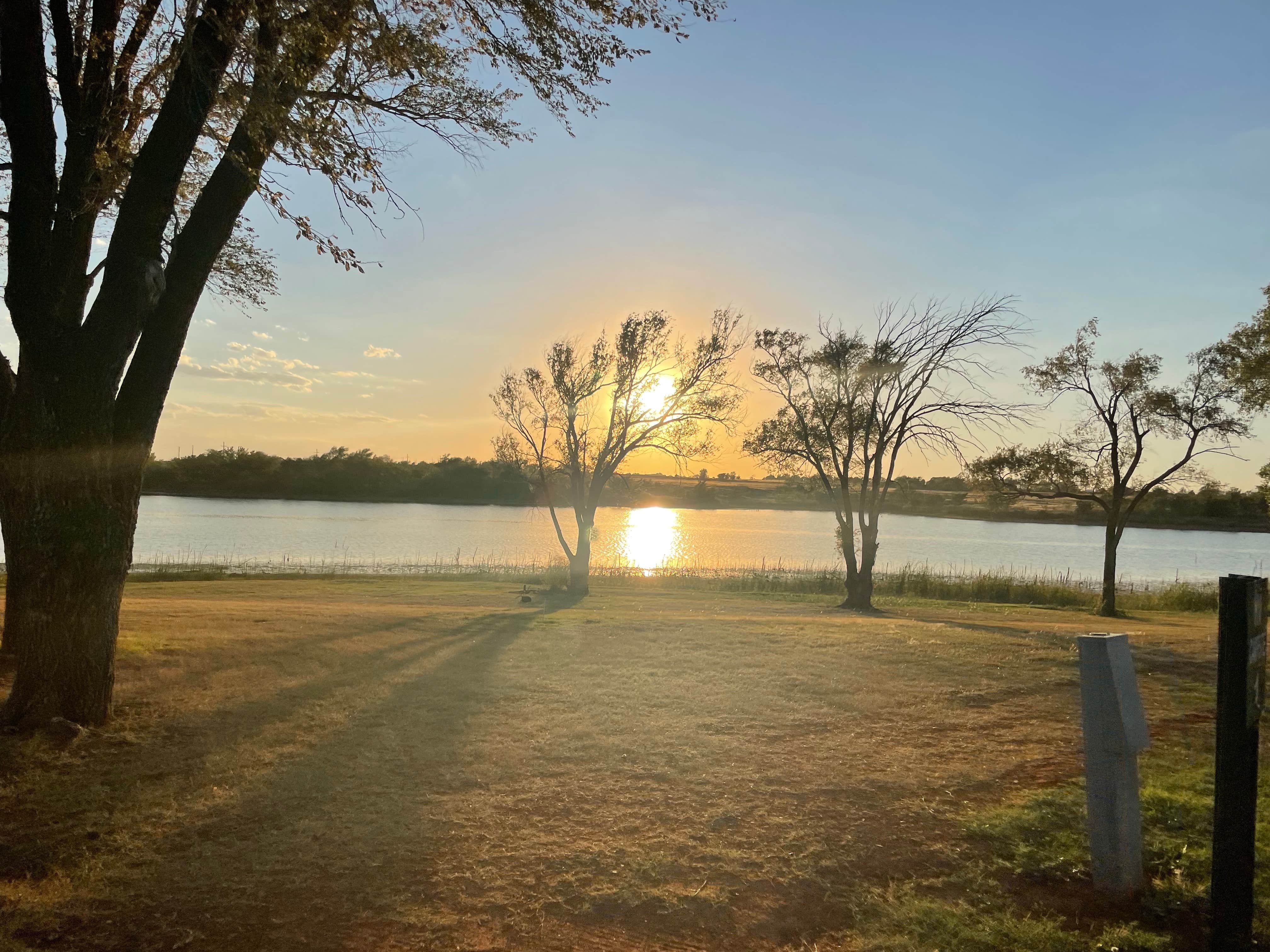 Camper-submitted photo at Elk City Lake Park near Foss, OK