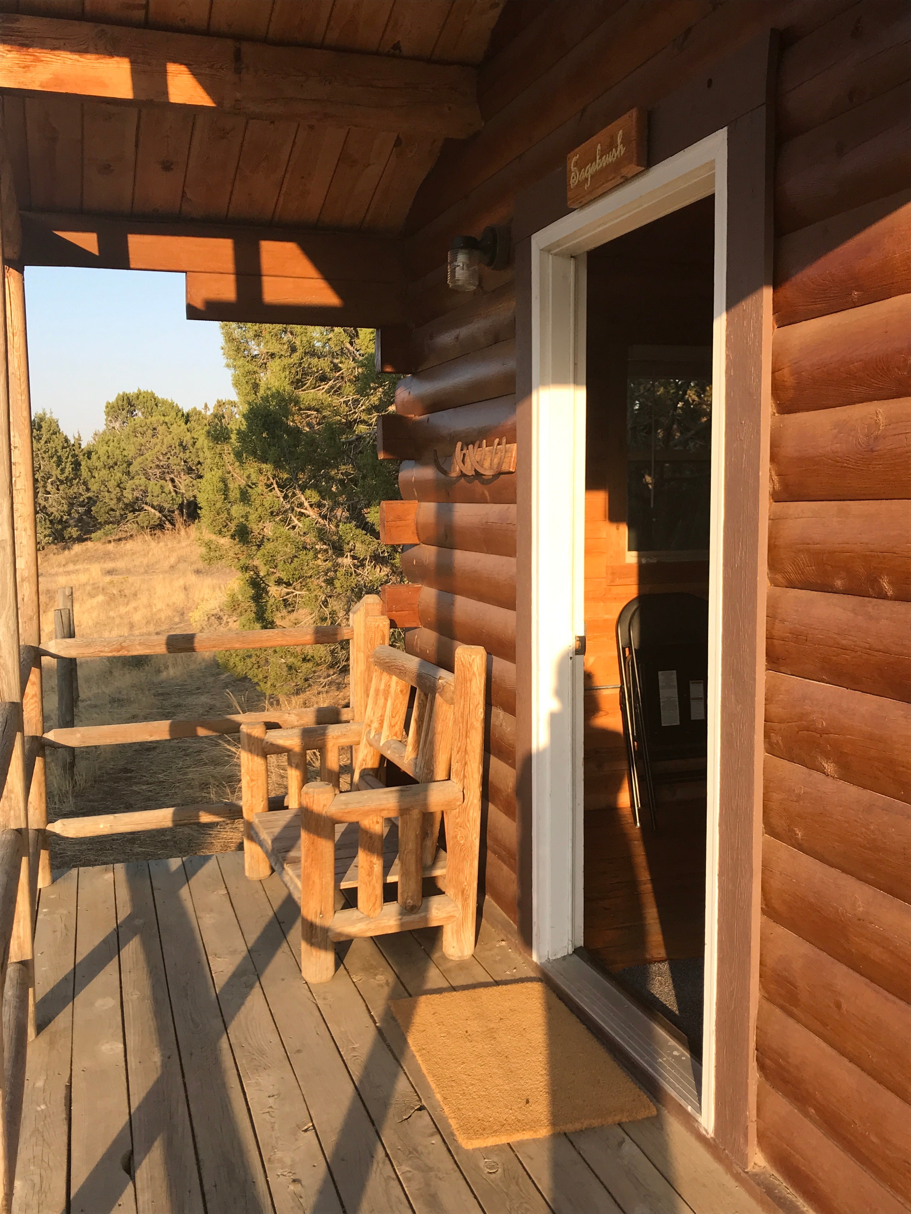 The sagebrush cabin