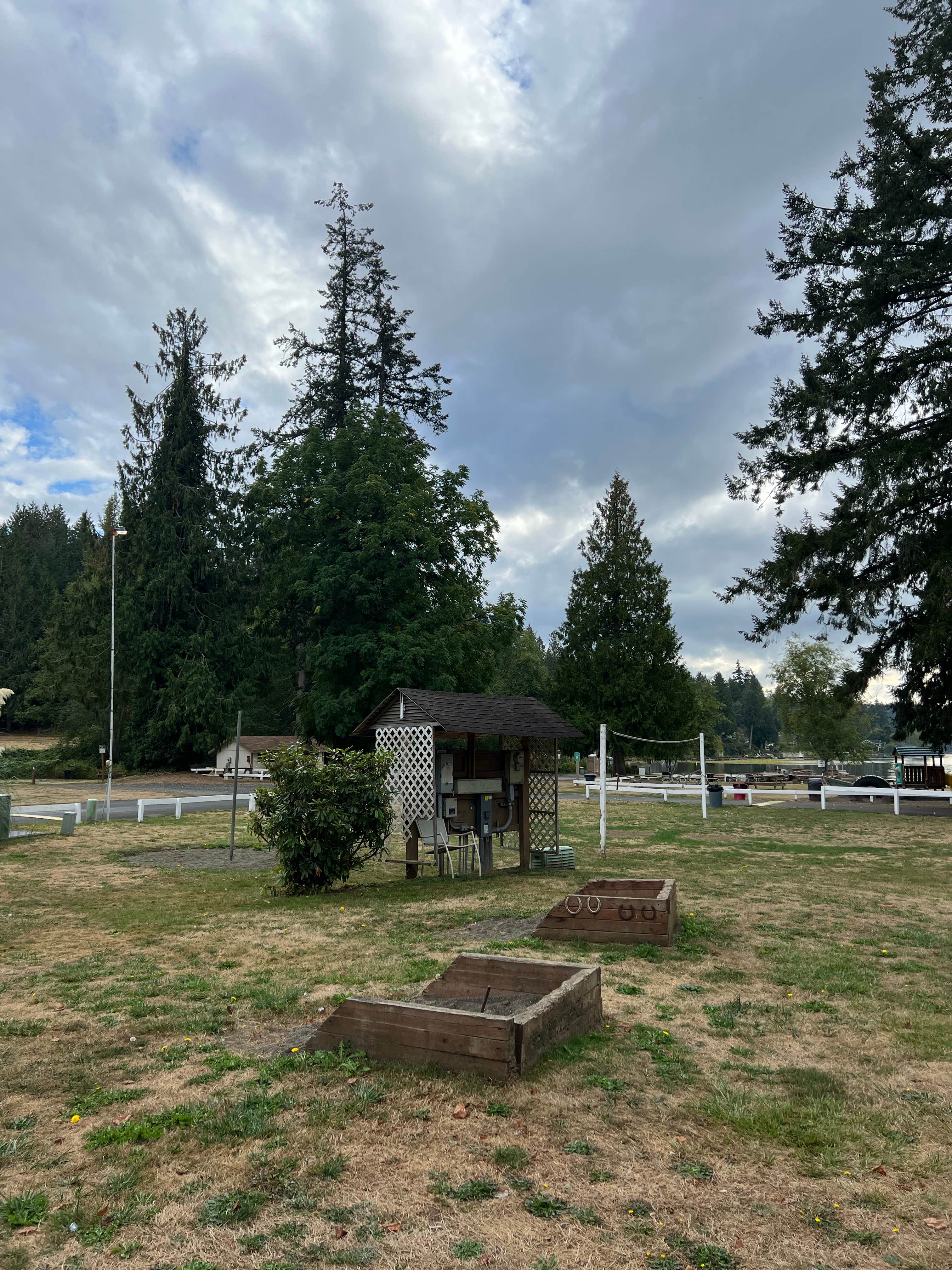 Hilde H.'s photo of glamping accommodations at Camp Lakeview near Orting, WA