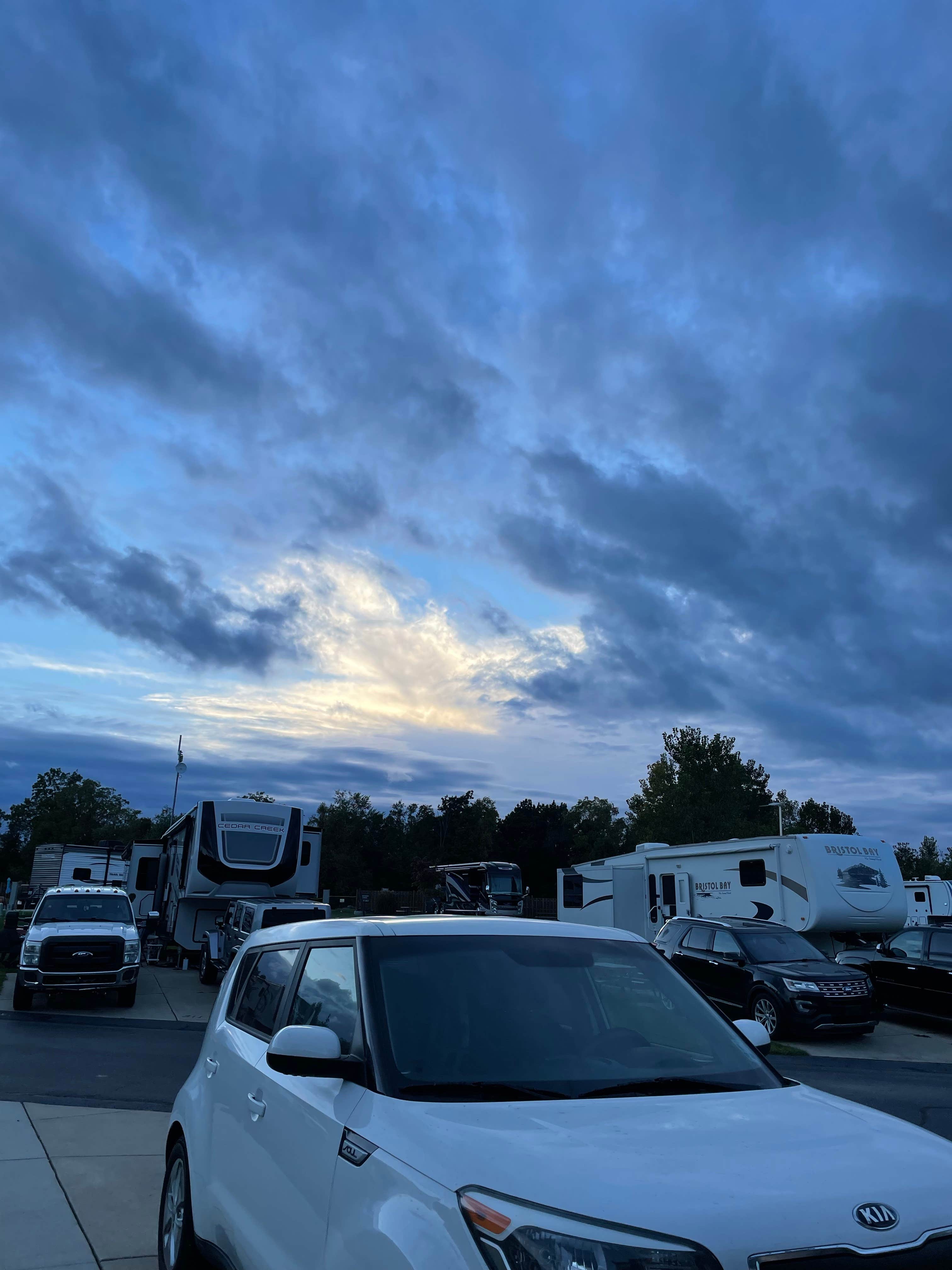 Michael J.'s photo of rv camping at Hidden Ridge RV Resort, A Sun RV Resort near Ada, MI
