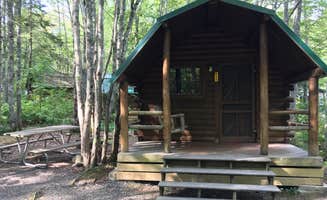 Rachel P.'s photo of glamping accommodations at Bar Harbor/Oceanside KOA near Franklin, ME