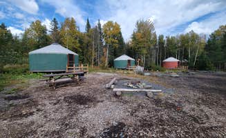 Nancy W.'s photo of tent camping at Northeast Whitewater Lodge near Stetson, ME