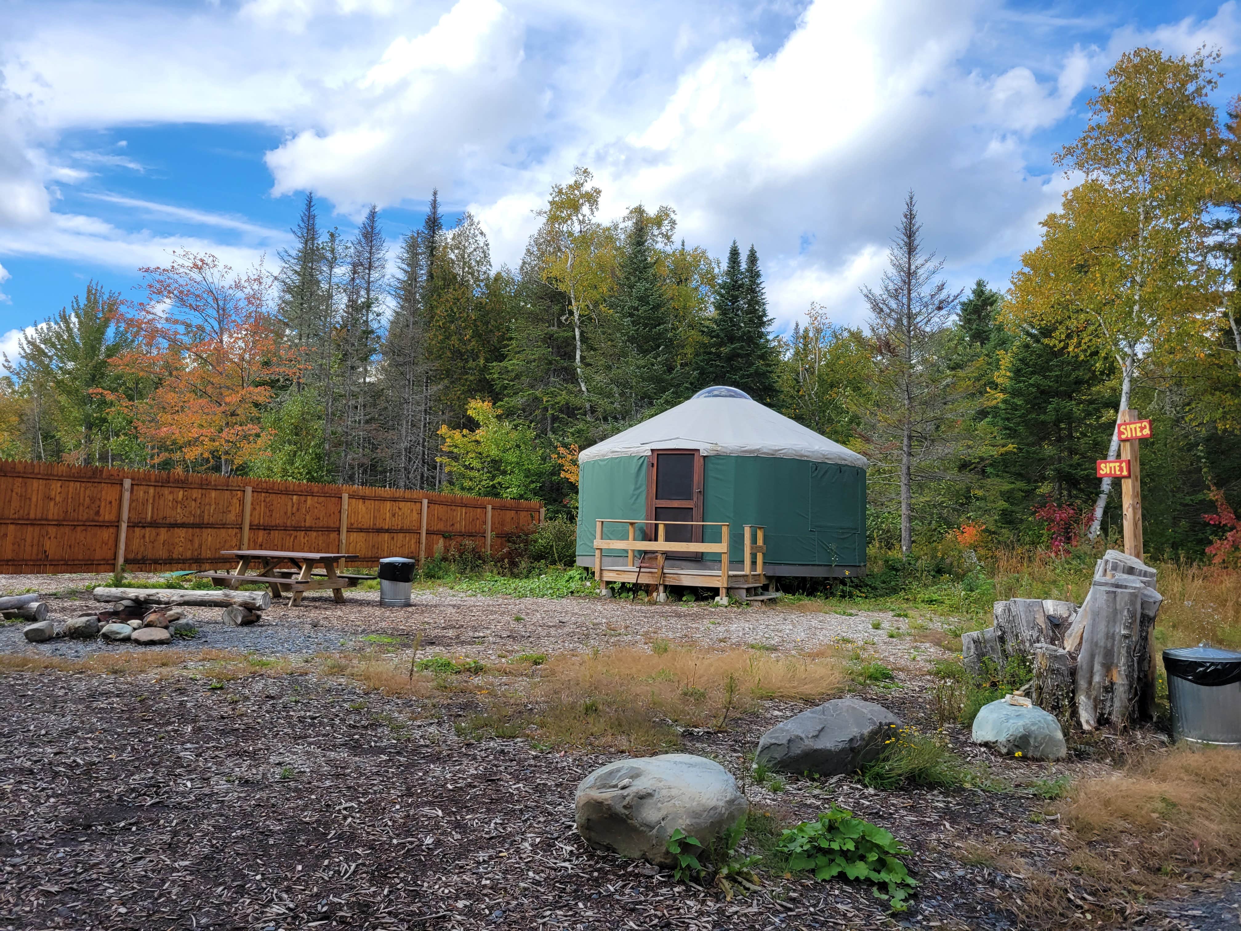 Camper-submitted photo at Northeast Whitewater Lodge near Jackman, ME