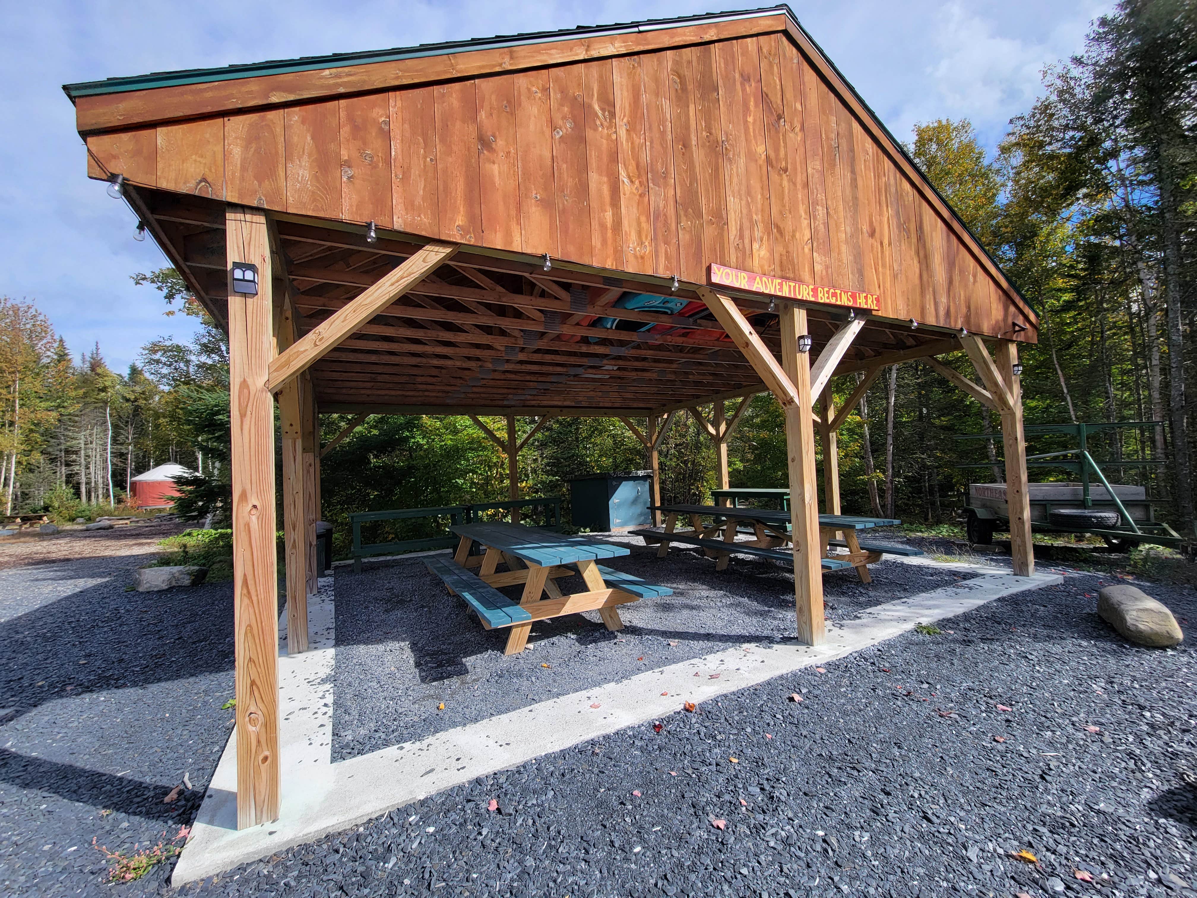 Camper-submitted photo at Northeast Whitewater Lodge near Jackman, ME