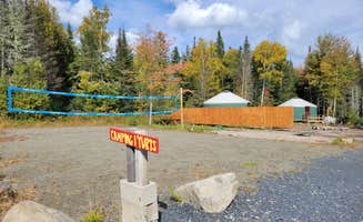 Nancy W.'s photo of tent camping at Northeast Whitewater Lodge near Pittsfield, ME
