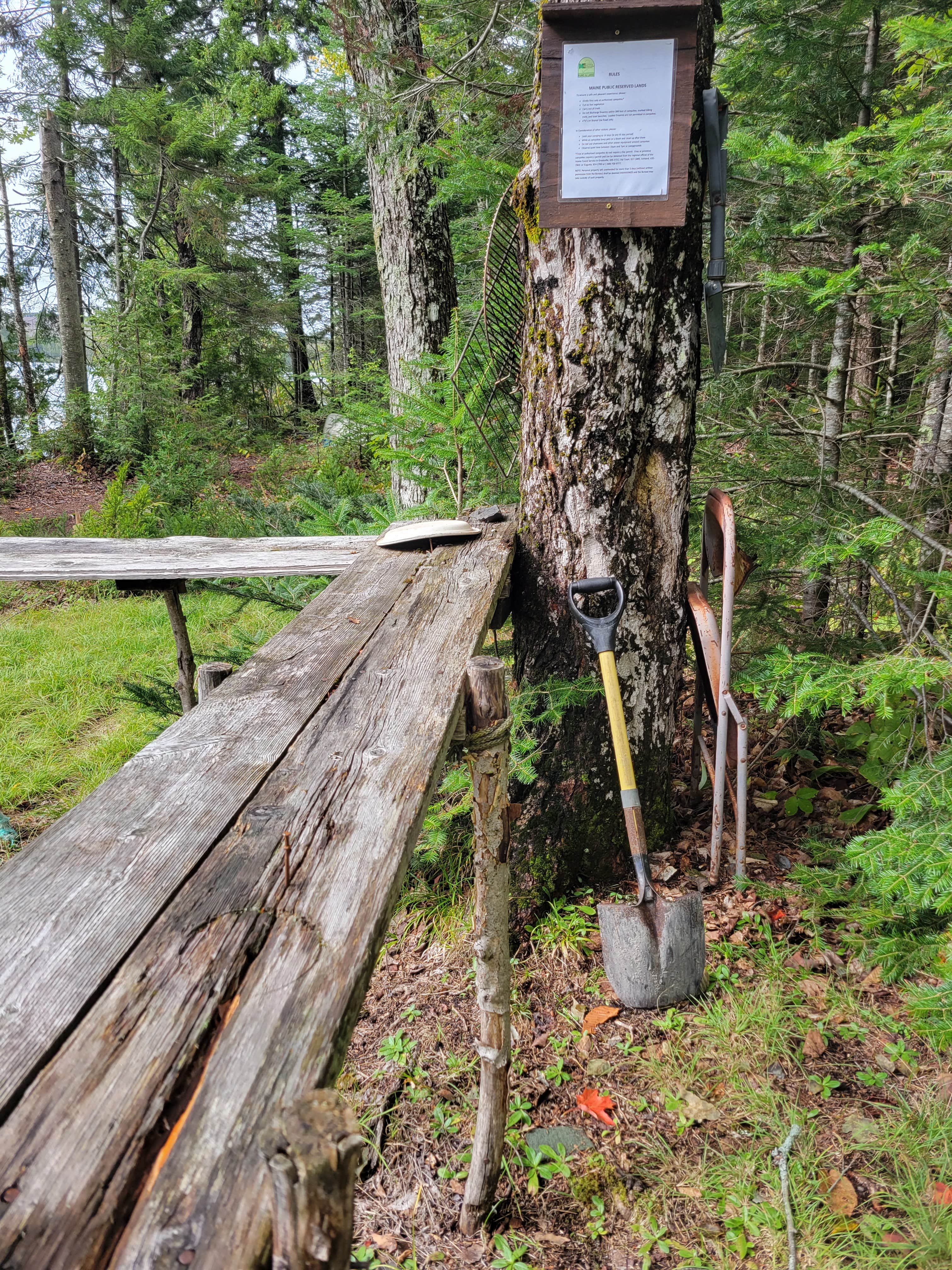 Camper-submitted photo at Rum Pond Campsite near Frenchtown, ME