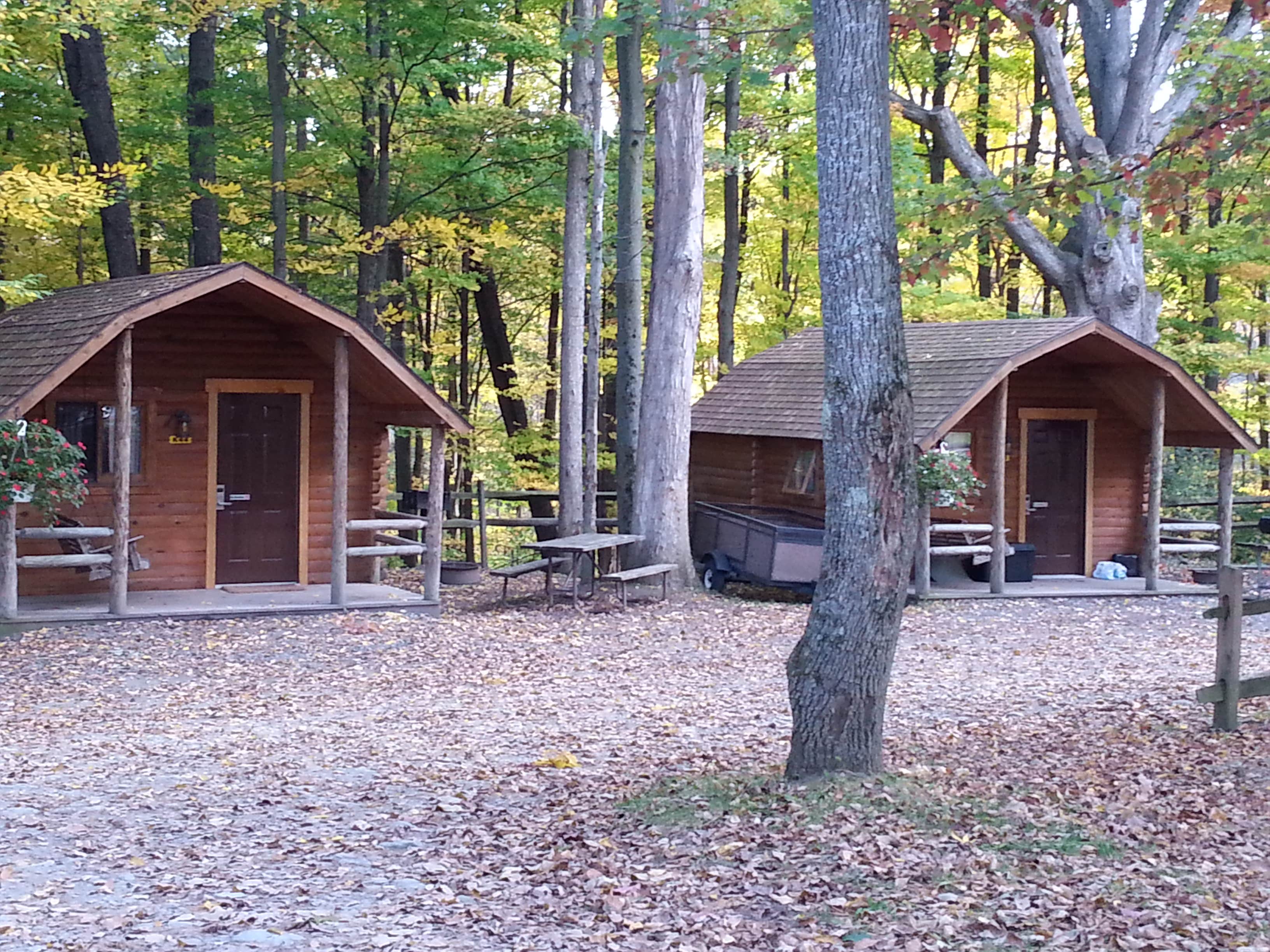 Nancy W.'s photo of a cabin at Watkins Glen / Corning KOA near Dresden, NY