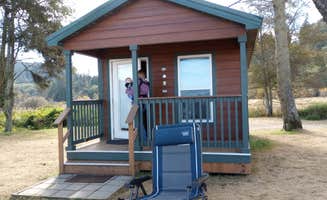 Darren N.'s photo of a cabin at Crescent Beach & RV Park near Friday Harbor, WA