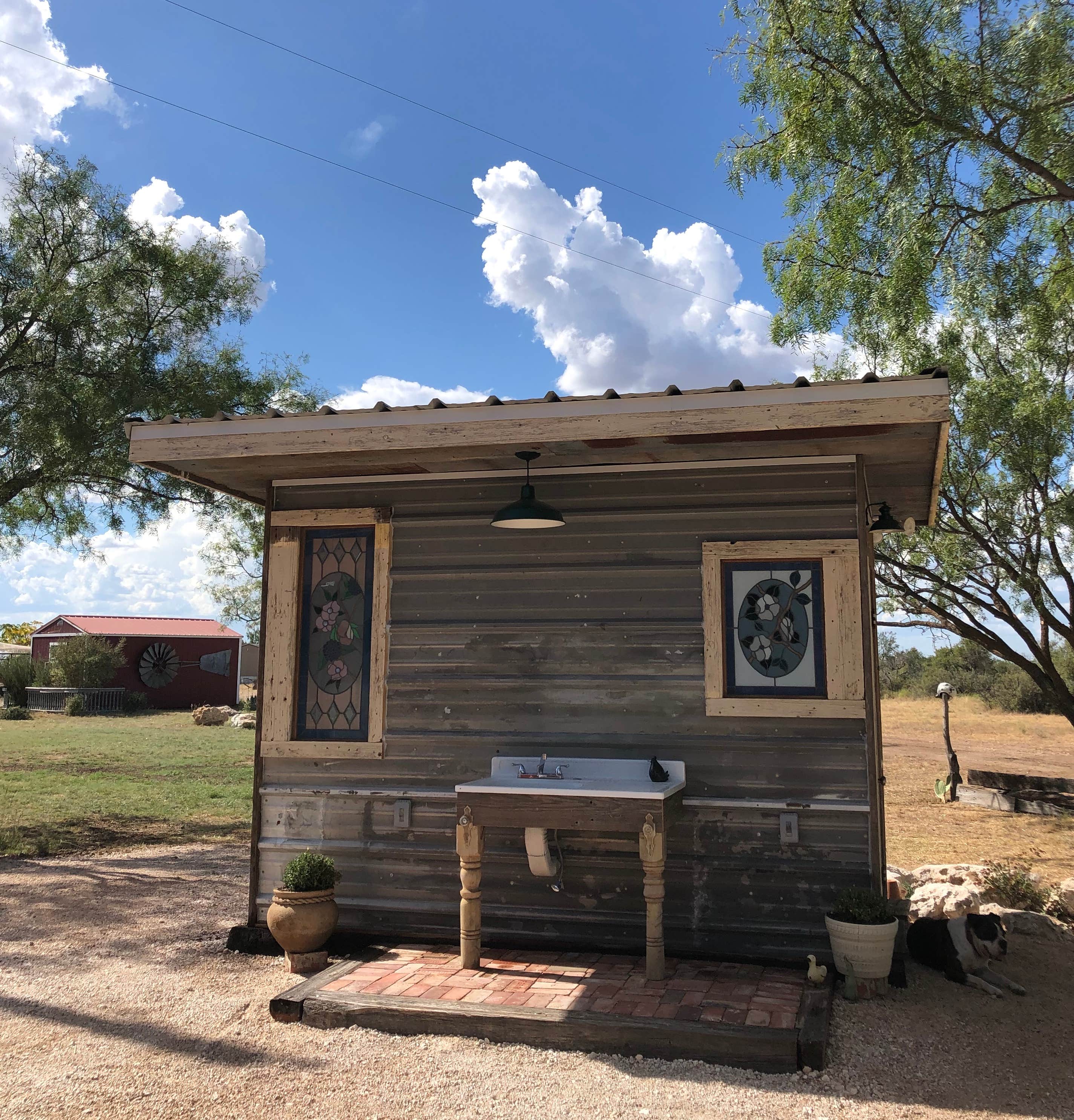 Leah B.'s photo of a cabin at The Chaparral Ranch near Robert Lee, TX